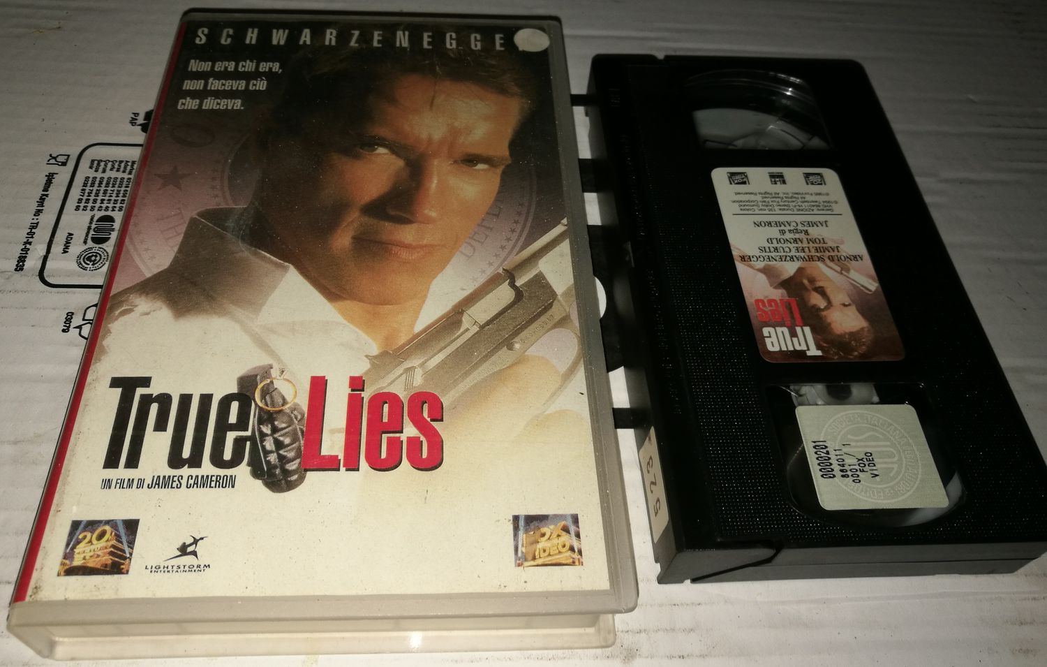 TeknoFilm – VHS – TRUE LIES di James Cameron (1994) - 20TH CENTURY FOX TeknoFilm – VHS – TRUE LIES di James Cameron (1994) - 20TH CENTURY FOX