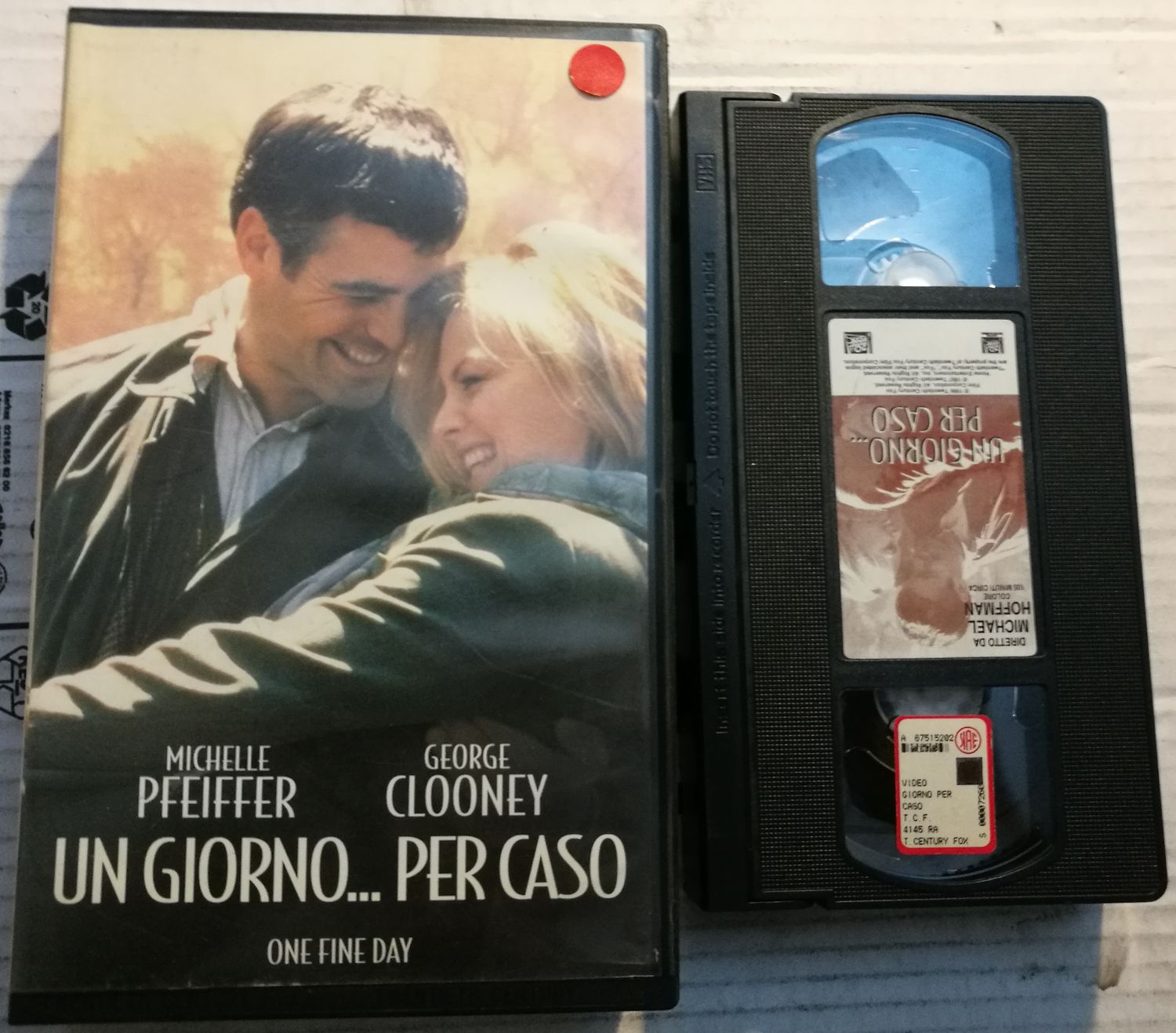 TeknoFilm – VHS – UN GIORNO PER CASO di Michael Hoffman (1996) - 20TH CENTURY FOX TeknoFilm – VHS – UN GIORNO PER CASO di Michael Hoffman (1996) - 20TH CENTURY FOX