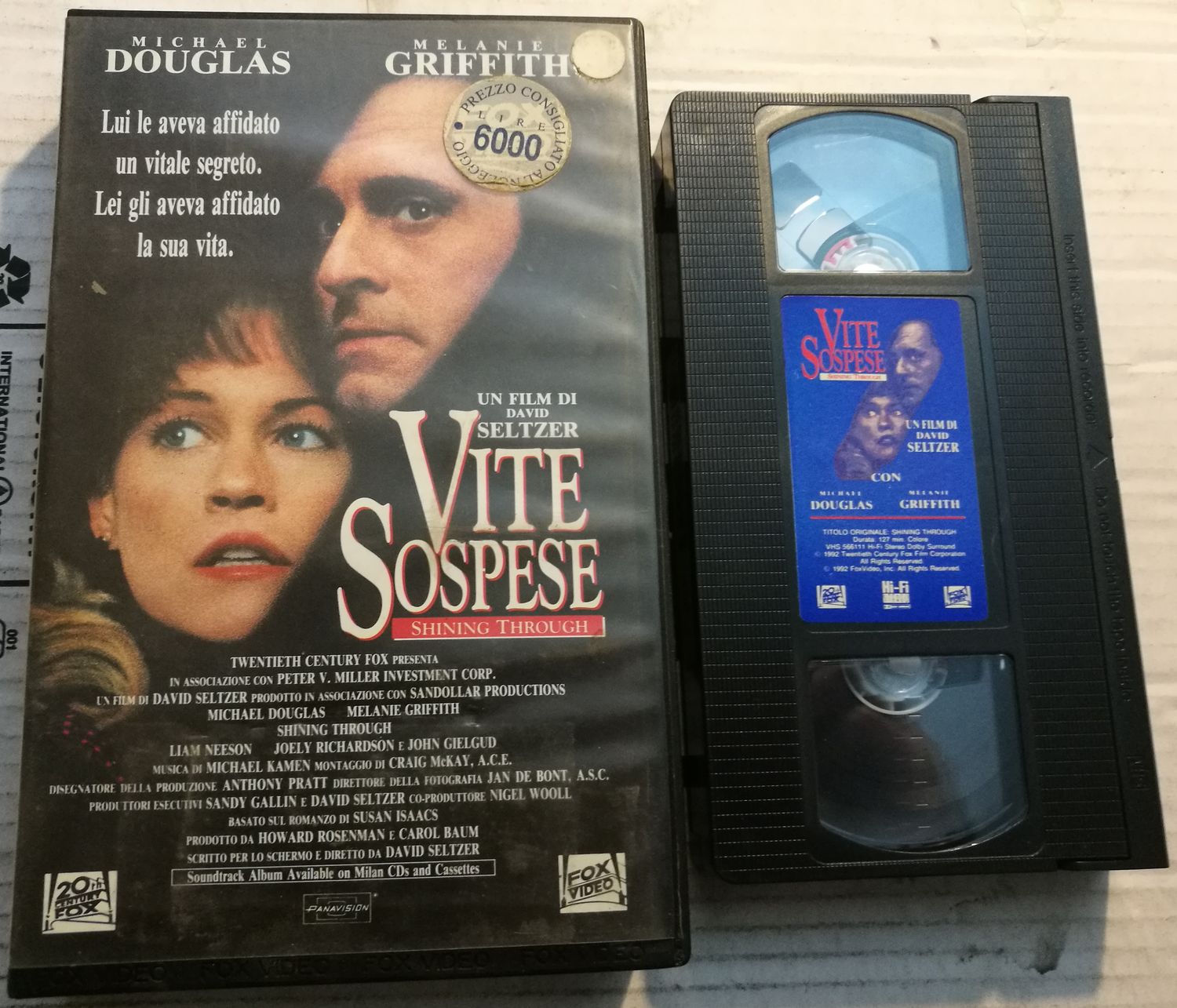 TeknoFilm – VHS – VITE SOSPESE di David Seltzer (1992) - 20TH CENTURY FOX TeknoFilm – VHS – VITE SOSPESE di David Seltzer (1992) - 20TH CENTURY FOX