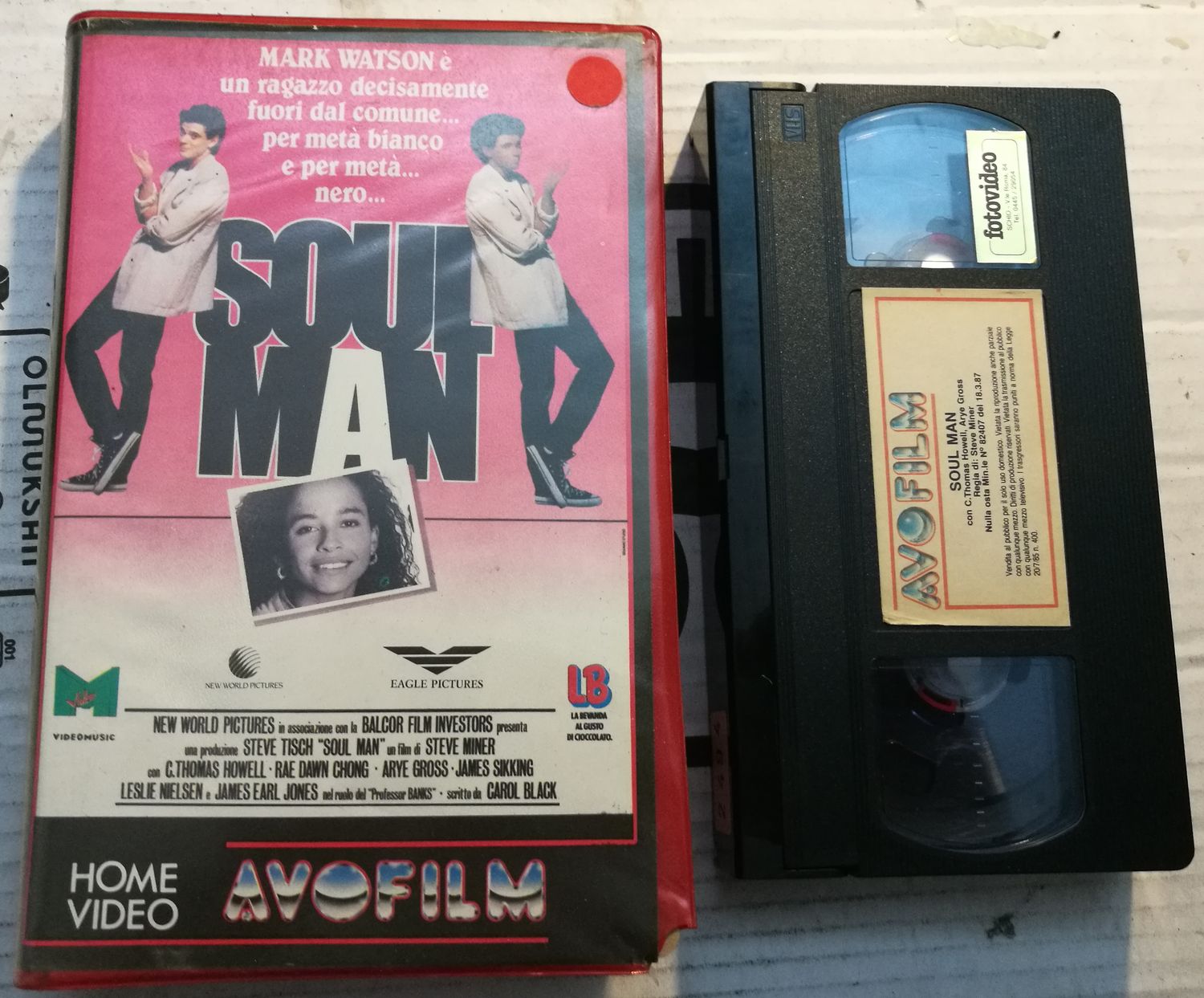 TeknoFilm - VHS – SOUL MAN di Steve Miner (1986) - AVOFILM TeknoFilm - VHS – SOUL MAN di Steve Miner (1986) - AVOFILM