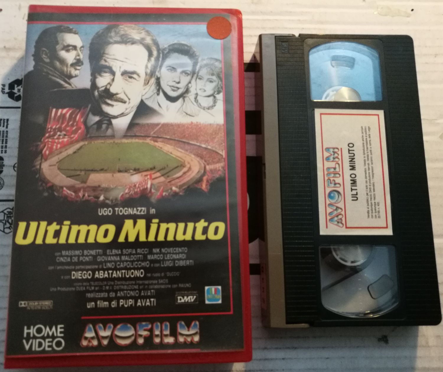 TeknoFilm - VHS – ULTIMO MINUTO di Pupi Avati (1987) - AVOFILM TeknoFilm - VHS – ULTIMO MINUTO di Pupi Avati (1987) - AVOFILM