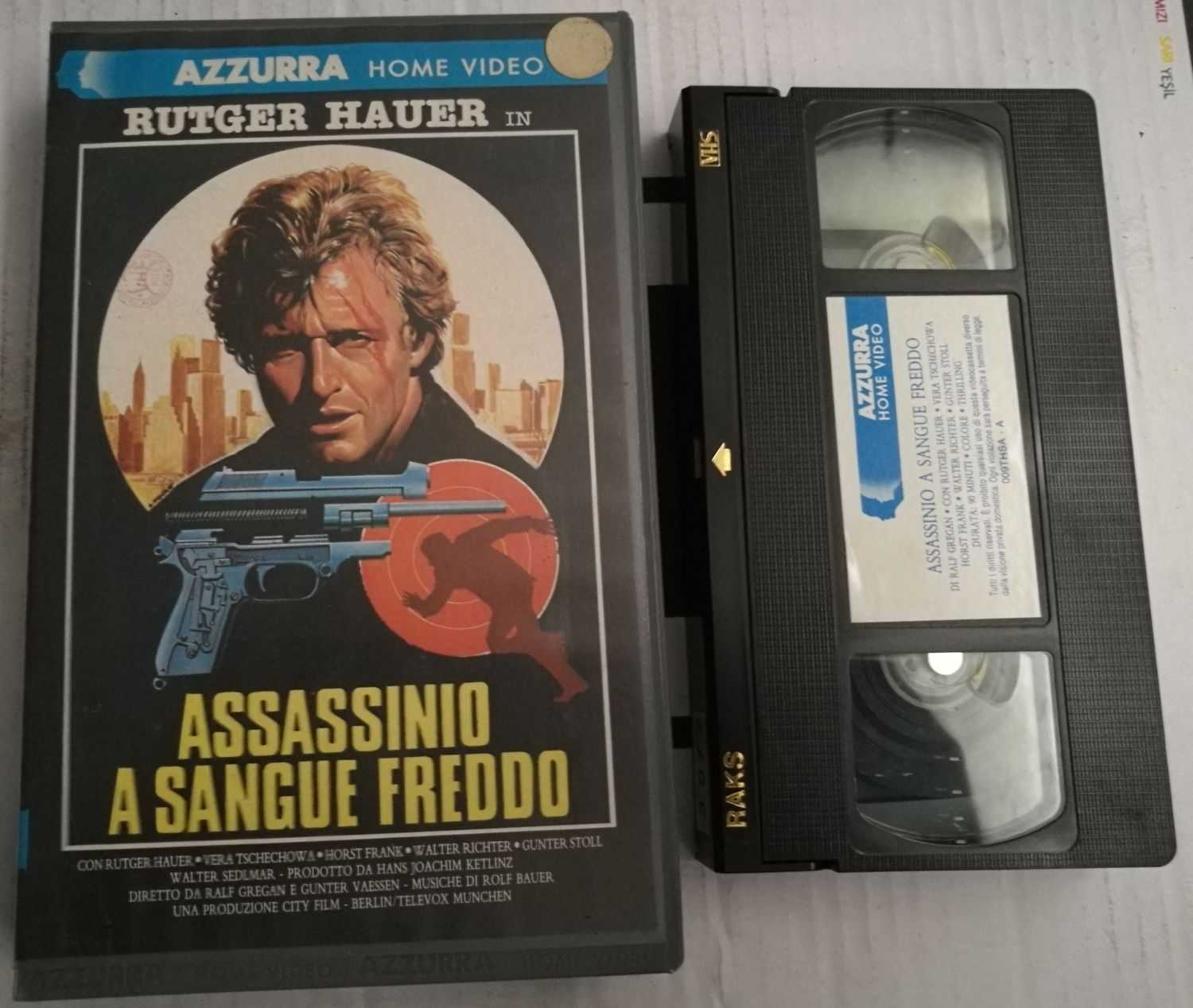 TeknoFilm - VHS – ASSASSINIO A SANGUE FREDDO di Adrian Hoven (1975) - AZZURRA HOME VIDEO TeknoFilm - VHS – ASSASSINIO A SANGUE FREDDO di Adrian Hoven (1975) - AZZURRA HOME VIDEO