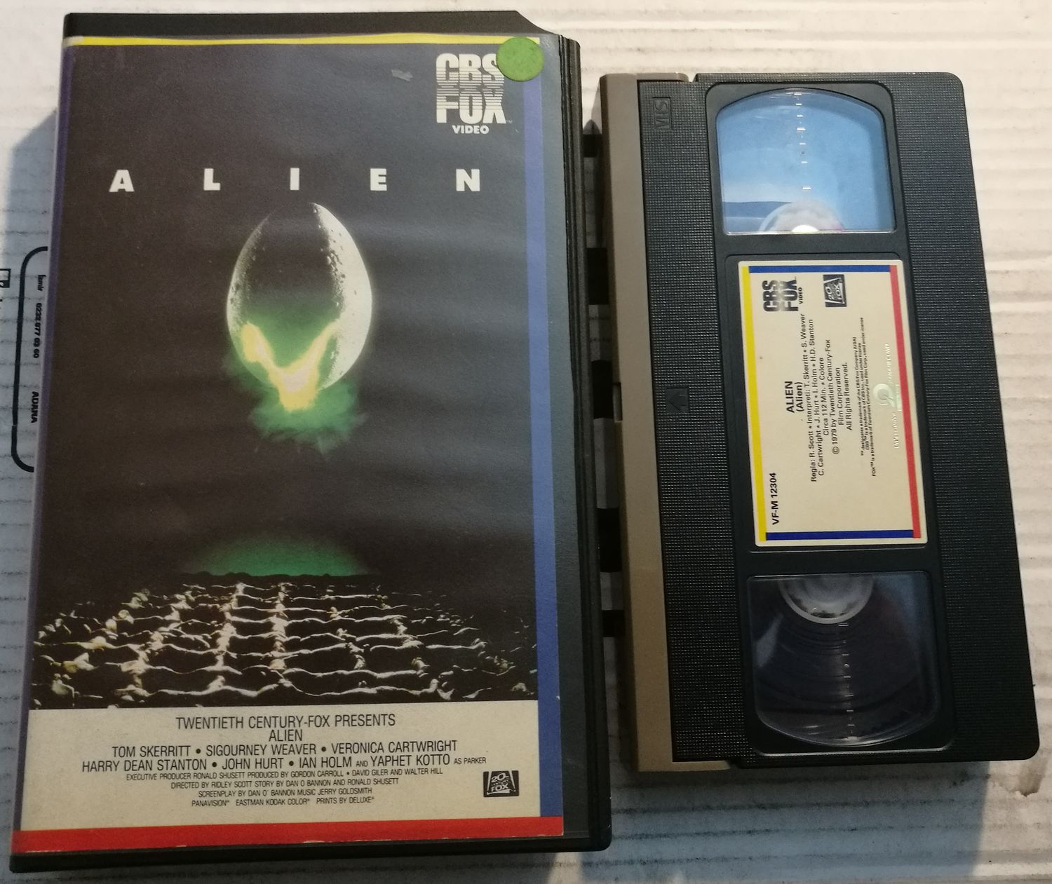 TeknoFilm - VHS – ALIEN di Ridley Scott (1979) - CBS FOX TeknoFilm - VHS – ALIEN di Ridley Scott (1979) - CBS FOX