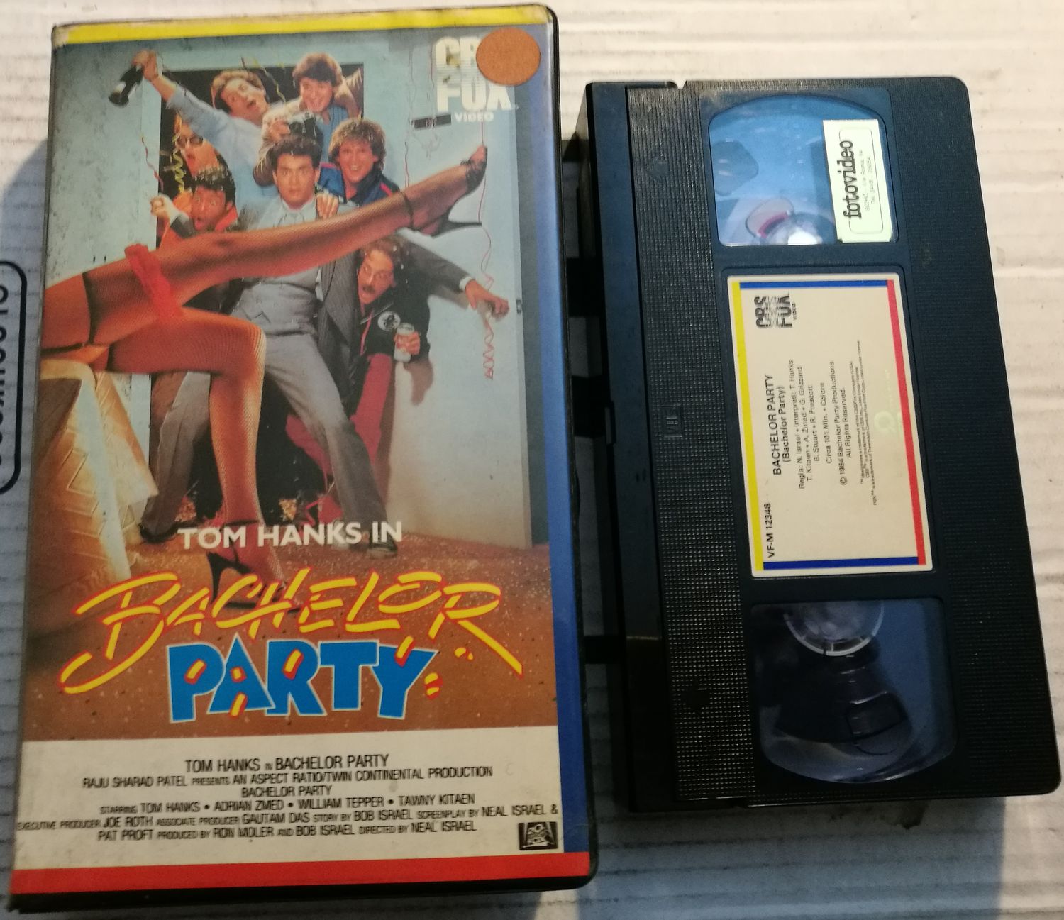 TeknoFilm - VHS – BACHELOR PARTY - ADDIO AL CELIBATO di Neal Israel (1984) - CBS FOX TeknoFilm - VHS – BACHELOR PARTY - ADDIO AL CELIBATO di Neal Israel (1984) - CBS FOX