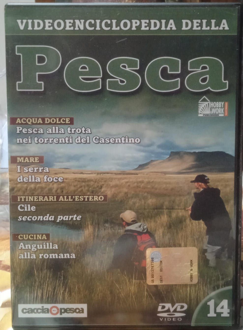 TeknoFilm - DVD - VIDEOENCICLOPEDIA DELLA PESCA 14 Acqua dolce e Mare (2006) - HOBBY & WORK TeknoFilm - DVD - VIDEOENCICLOPEDIA DELLA PESCA 14 Acqua dolce e Mare (2006) - HOBBY & WORK