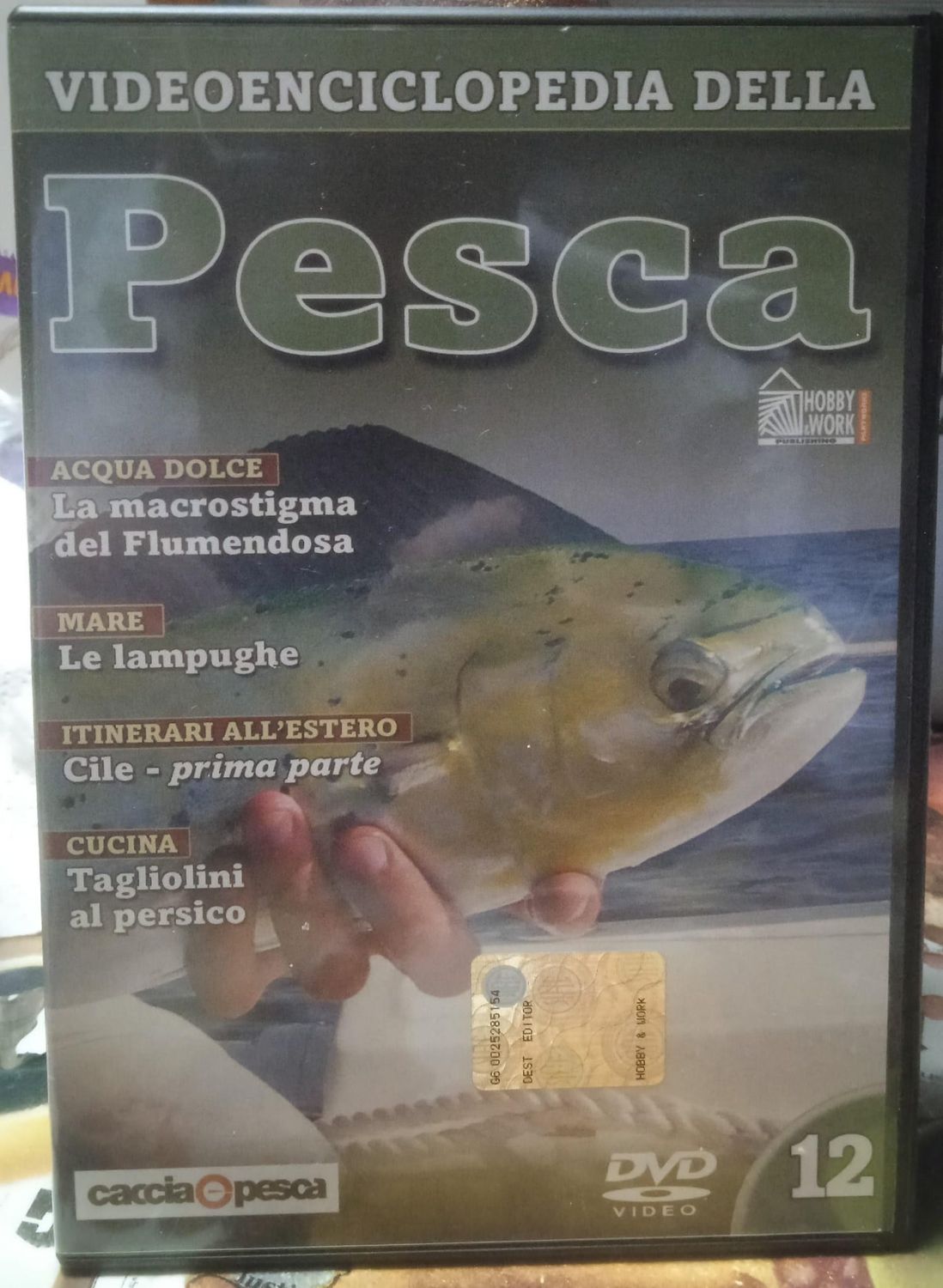 TeknoFilm - DVD - VIDEOENCICLOPEDIA DELLA PESCA 12 Acqua dolce e Mare (2006) - HOBBY & WORK TeknoFilm - DVD - VIDEOENCICLOPEDIA DELLA PESCA 12 Acqua dolce e Mare (2006) - HOBBY & WORK