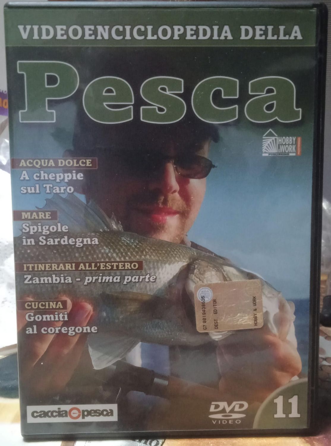 TeknoFilm - DVD - VIDEOENCICLOPEDIA DELLA PESCA 11 Acqua dolce e Mare (2006) - HOBBY & WORK TeknoFilm - DVD - VIDEOENCICLOPEDIA DELLA PESCA 11 Acqua dolce e Mare (2006) - HOBBY & WORK