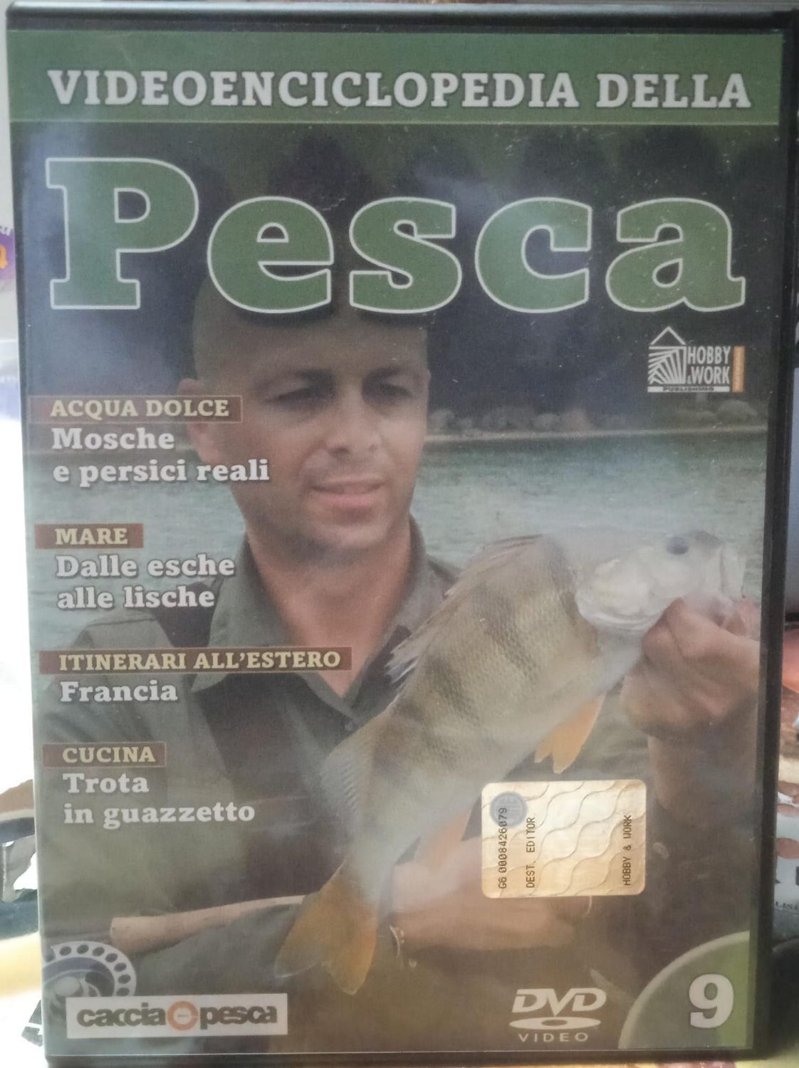 TeknoFilm - DVD - VIDEOENCICLOPEDIA DELLA PESCA 9 Acqua dolce e Mare (2006) - HOBBY & WORK TeknoFilm - DVD - VIDEOENCICLOPEDIA DELLA PESCA 9 Acqua dolce e Mare (2006) - HOBBY & WORK