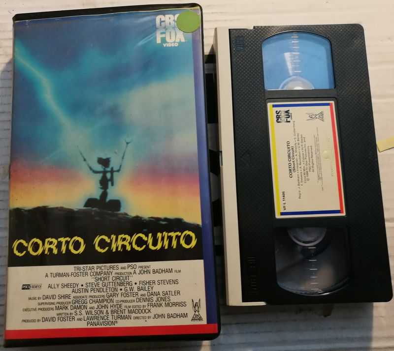 TeknoFilm - VHS – CORTO CIRCUITO DI INDIZI di John Badham (1986) - CBS FOX