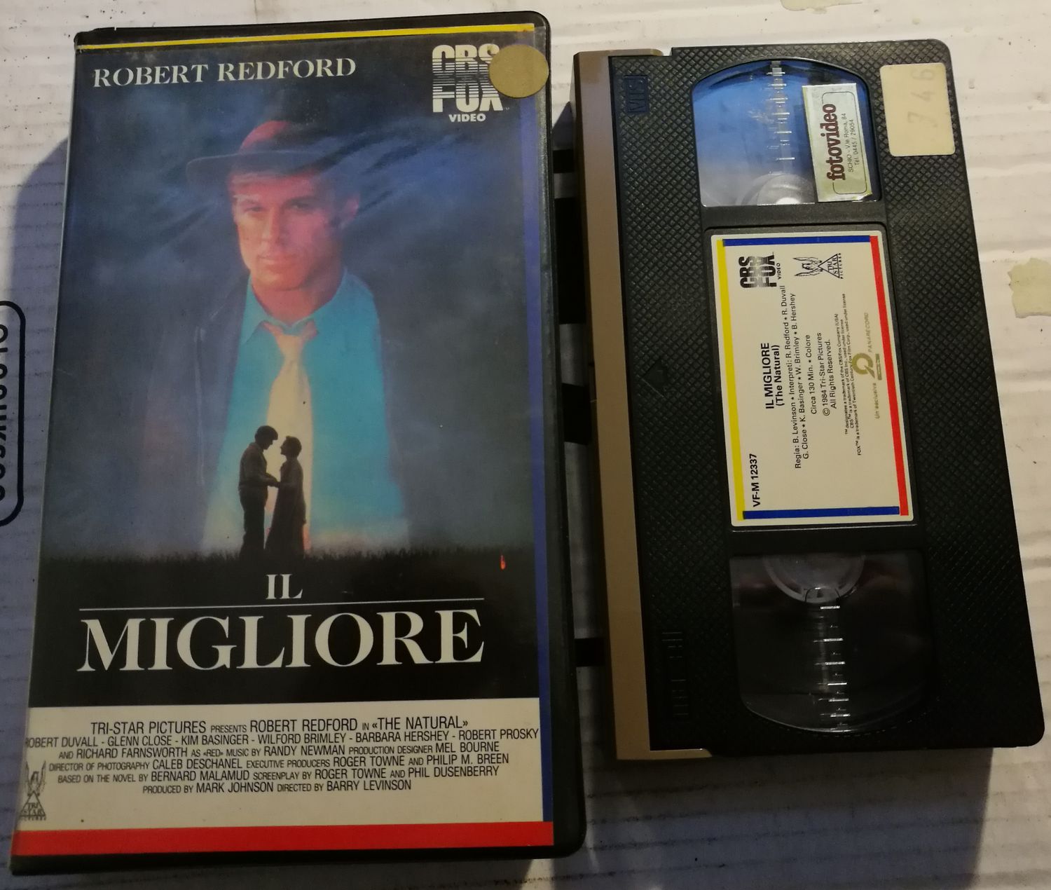 TeknoFilm - VHS – IL MIGLIORE di Barry Levinson (1983) - CBS FOX TeknoFilm - VHS – IL MIGLIORE di Barry Levinson (1983) - CBS FOX