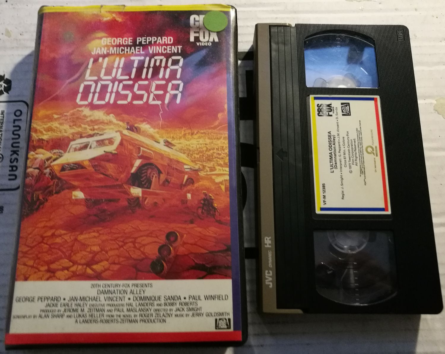 TeknoFilm - VHS – L'ULTIMA ODISSEA di Jack Smight (1977) - CBS FOX TeknoFilm - VHS – L'ULTIMA ODISSEA di Jack Smight (1977) - CBS FOX