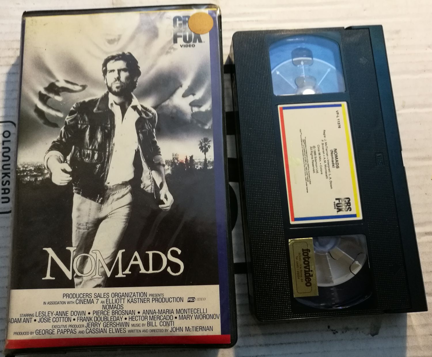 TeknoFilm - VHS – NOMADS di John McTiernan (1985) - CBS FOX TeknoFilm - VHS – NOMADS di John McTiernan (1985) - CBS FOX