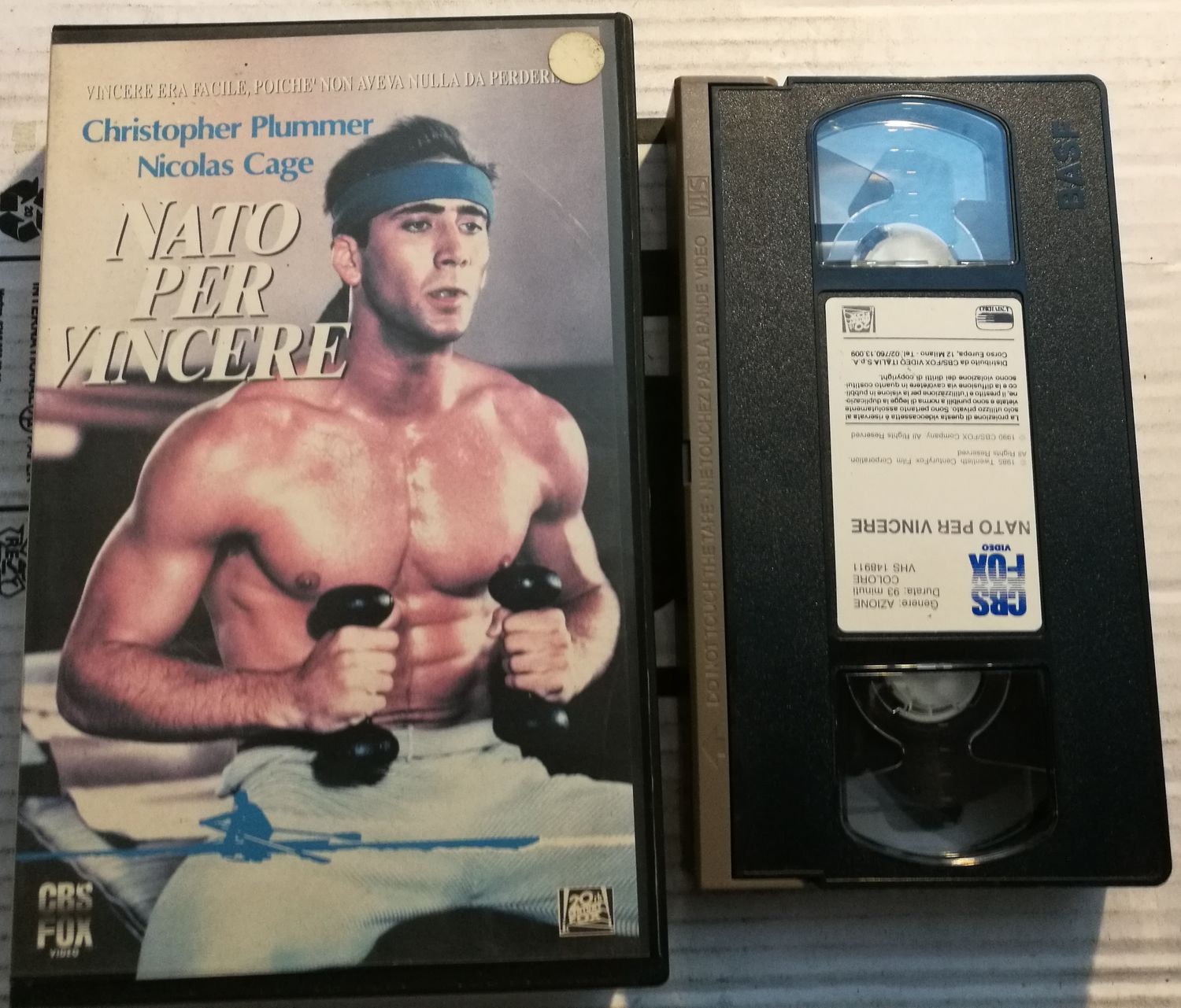 TeknoFilm - VHS – NATO PER VINCERE di Charles Jarrott (1986) - CBS FOX