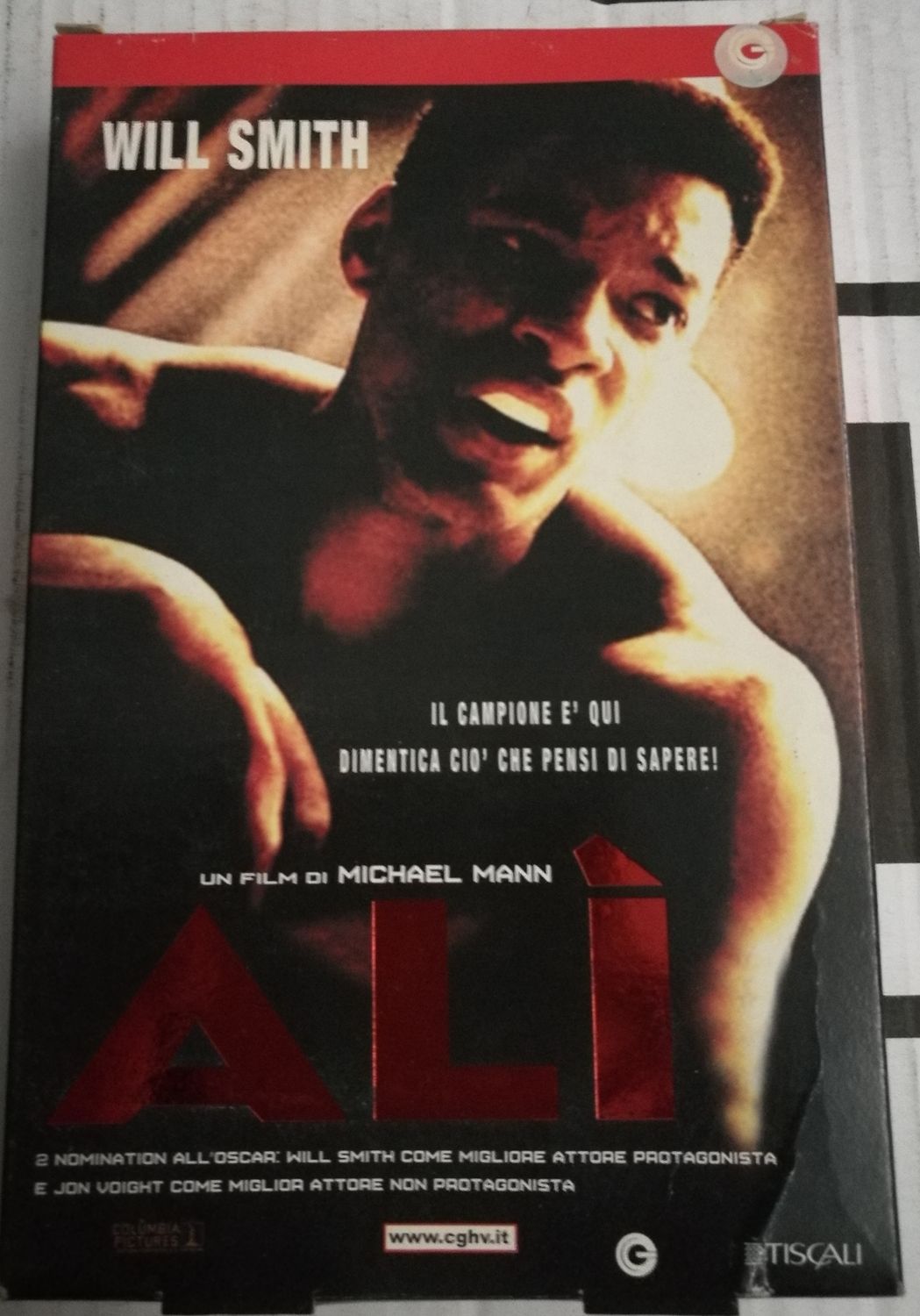 TeknoFilm - VHS (Cartonata) – ALI' di Michael Mann (2001) - CECCHI GORI HOME VIDEO TeknoFilm - VHS (Cartonata) – ALI' di Michael Mann (2001) - CECCHI GORI HOME VIDEO