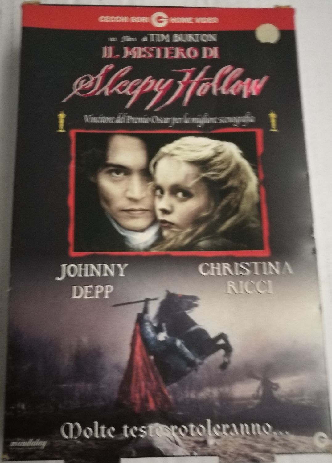 TeknoFilm - VHS (Cartonata) – IL MISTERO DI SLEEPY HOLLOW di Tim Burton (1999) - CECCHI GORI HOME VIDEO TeknoFilm - VHS (Cartonata) – IL MISTERO DI SLEEPY HOLLOW di Tim Burton (1999) - CECCHI GORI HOME VIDEO