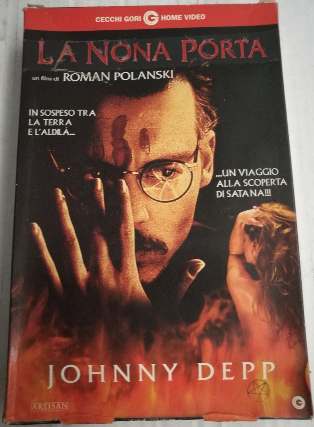 TeknoFilm - VHS (Cartonata) – LA NONA PORTA di Roman Polanski (1999) - CECCHI GORI HOME VIDEO TeknoFilm - VHS (Cartonata) – LA NONA PORTA di Roman Polanski (1999) - CECCHI GORI HOME VIDEO