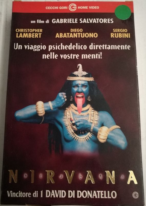 TeknoFilm - VHS (Cartonata) – NIRVANA di Gabriele Salvatores (1997) - CECCHI GORI HOME VIDEO