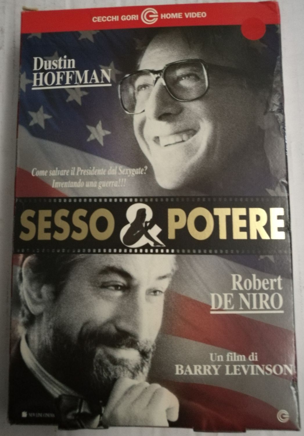 TeknoFilm - VHS (Cartonata) – SESSO & POTERE di Barry Levinson (1997) - CECCHI GORI HOME VIDEO TeknoFilm - VHS (Cartonata) – SESSO & POTERE di Barry Levinson (1997) - CECCHI GORI HOME VIDEO