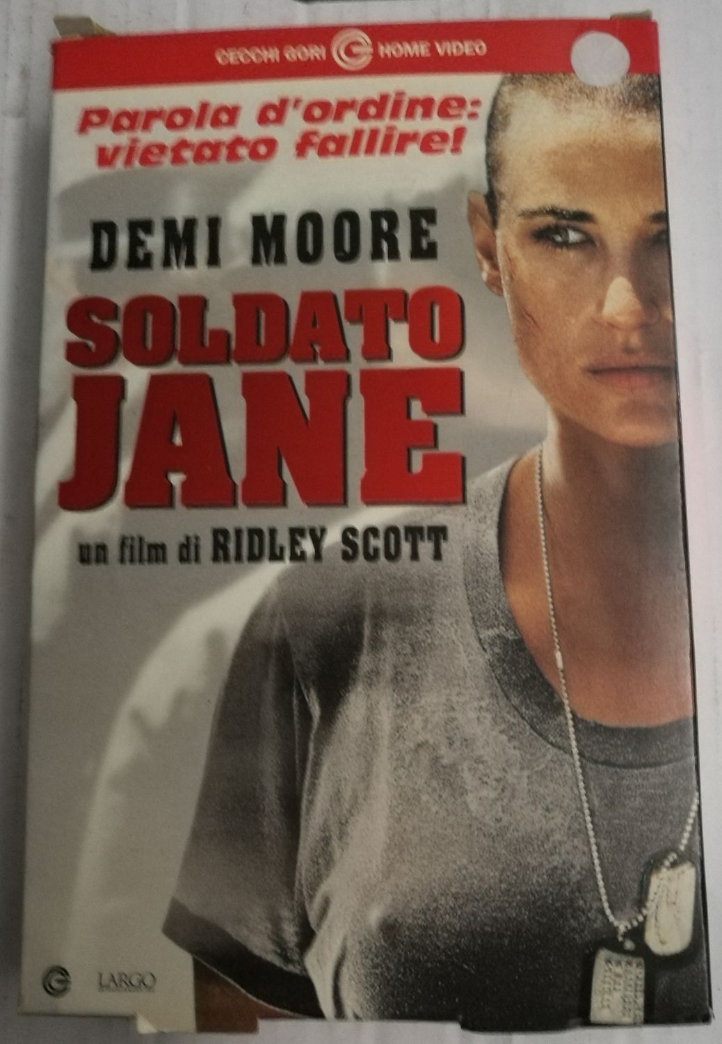 TeknoFilm - VHS (Cartonata) – SOLDATO JANE di Ridley Scott (1997) - CECCHI GORI HOME VIDEO TeknoFilm - VHS (Cartonata) – SOLDATO JANE di Ridley Scott (1997) - CECCHI GORI HOME VIDEO