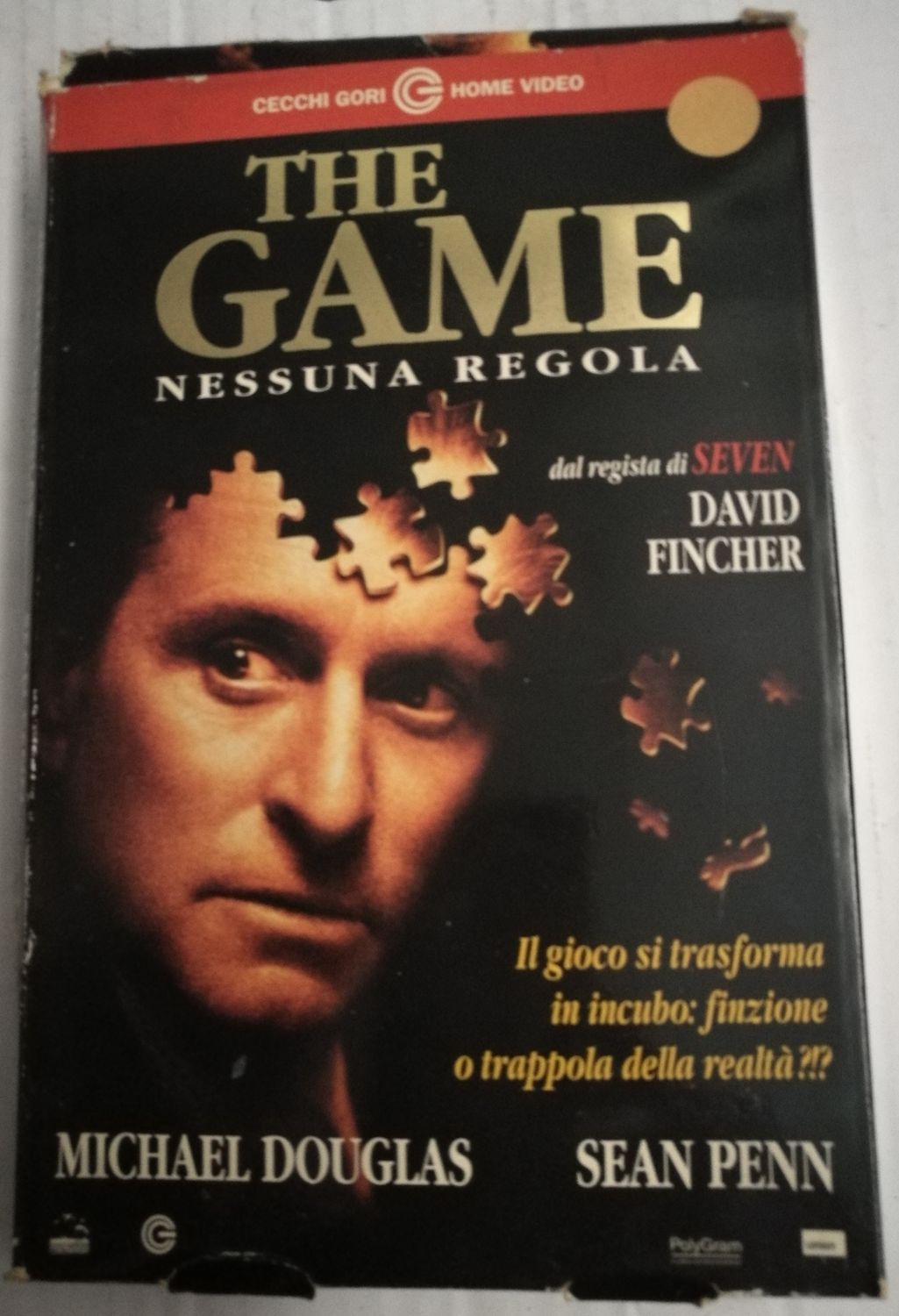 TeknoFilm - VHS (Cartonata) – THE GAME - NESSUNA REGOLA di David Fincher (1997) - CECCHI GORI HOME VIDEO TeknoFilm - VHS (Cartonata) – THE GAME - NESSUNA REGOLA di David Fincher (1997) - CECCHI GORI HOME VIDEO
