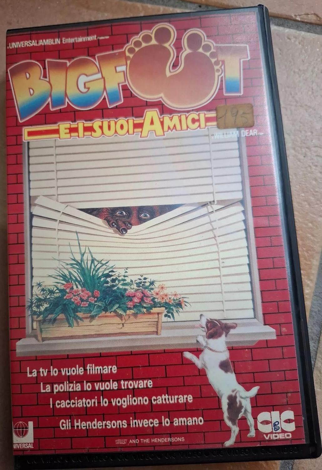 TeknoFilm - VHS – BIGFOOT E I SUOI AMICI di William Dear (1987) - CIC (INEDITO IN DVD) TeknoFilm - VHS – BIGFOOT E I SUOI AMICI di William Dear (1987) - CIC (INEDITO IN DVD)