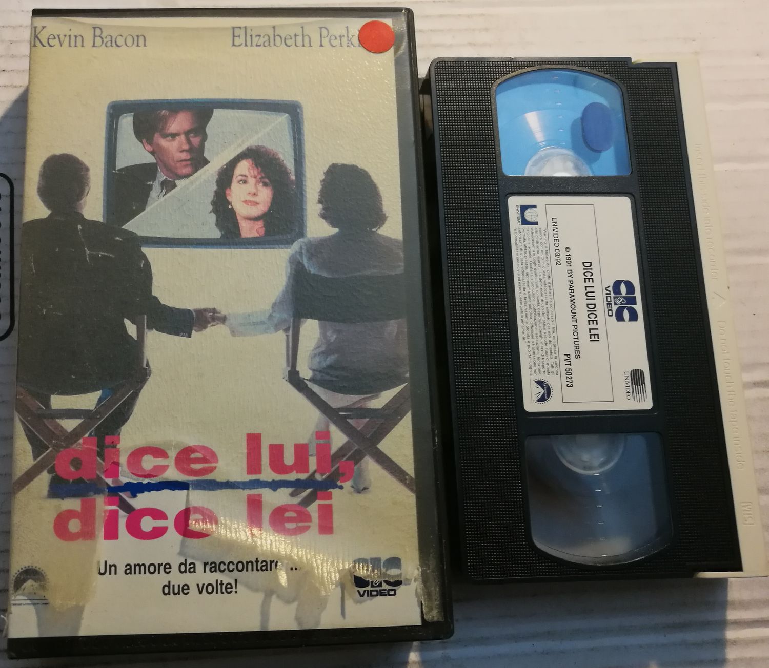 TeknoFilm - VHS – DICE LUI DICE LEI di Ken Kwapis e Marisa Silver (1991) - CIC TeknoFilm - VHS – DICE LUI DICE LEI di Ken Kwapis e Marisa Silver (1991) - CIC