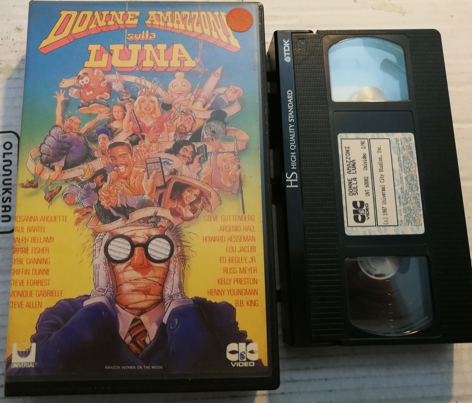 TeknoFilm - VHS – DONNE AMAZZONI SULLA LUNA di A.A.V.V. (1986) - CIC TeknoFilm - VHS – DONNE AMAZZONI SULLA LUNA di A.A.V.V. (1986) - CIC