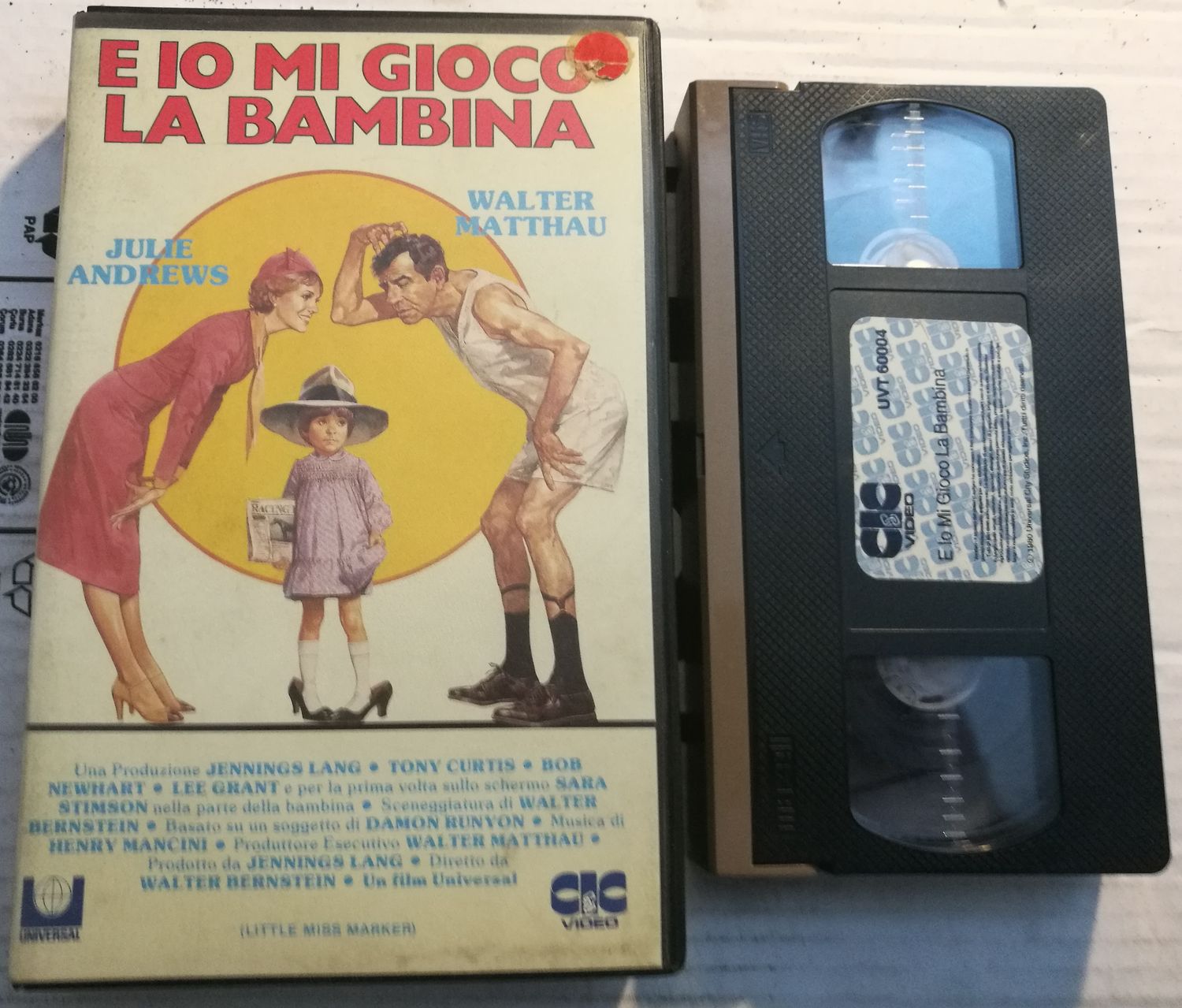 TeknoFilm - VHS – E IO MI GIOCO LA BAMBINA di Walter Bernstein (1980) - CIC TeknoFilm - VHS – E IO MI GIOCO LA BAMBINA di Walter Bernstein (1980) - CIC