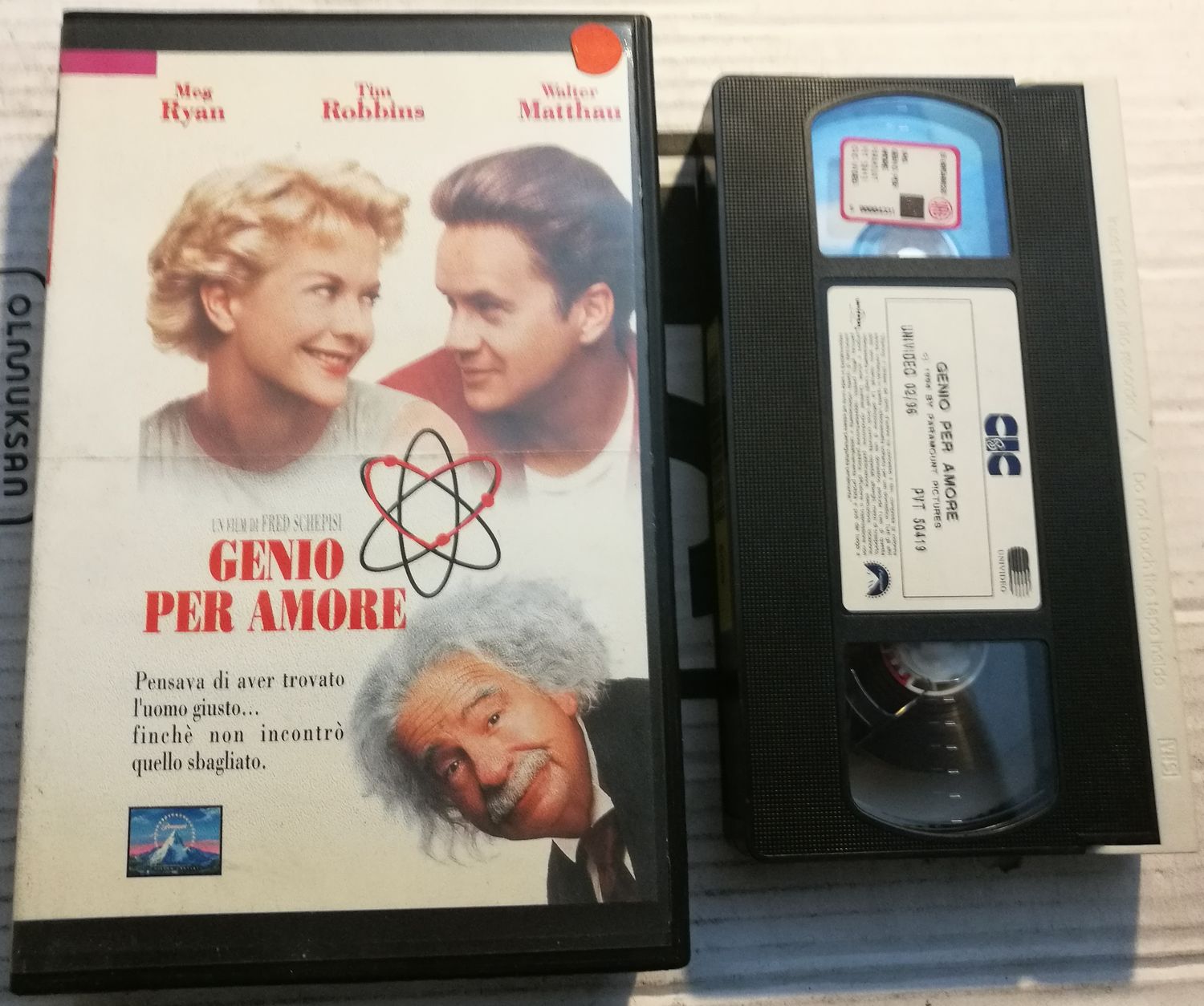 TeknoFilm - VHS – GENIO PER AMORE di Fred Schepisi (1994) - CIC TeknoFilm - VHS – GENIO PER AMORE di Fred Schepisi (1994) - CIC