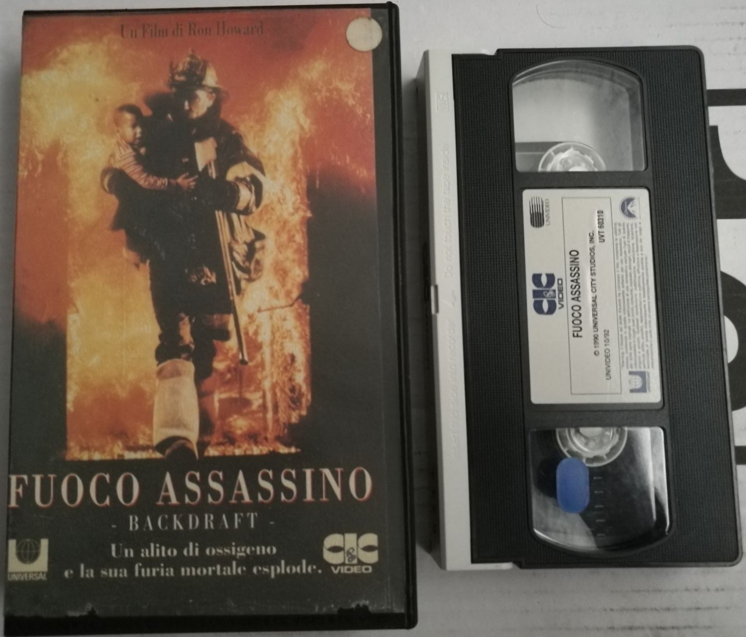 TeknoFilm - VHS – FUOCO ASSASSINO di Ron Howard (1991) - CIC TeknoFilm - VHS – FUOCO ASSASSINO di Ron Howard (1991) - CIC