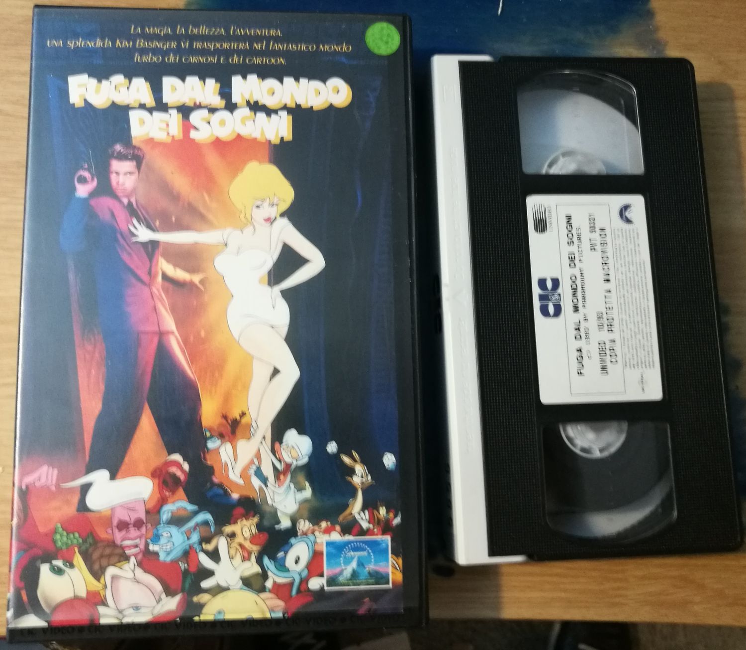 TeknoFilm - VHS – FUGA DAL MONDO DEI SOGNI di Ralph Bakshi (1992) - CIC TeknoFilm - VHS – FUGA DAL MONDO DEI SOGNI di Ralph Bakshi (1992) - CIC