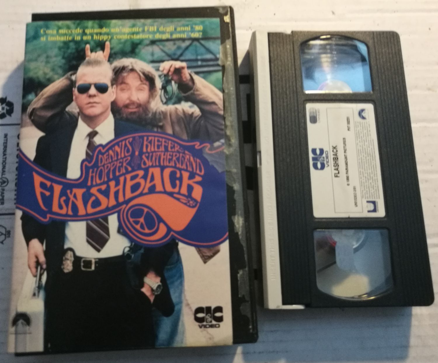 TeknoFilm - VHS – FLASHBACK di Franco Amurri (1990) - CIC (INEDITO IN DVD) TeknoFilm - VHS – FLASHBACK di Franco Amurri (1990) - CIC (INEDITO IN DVD)