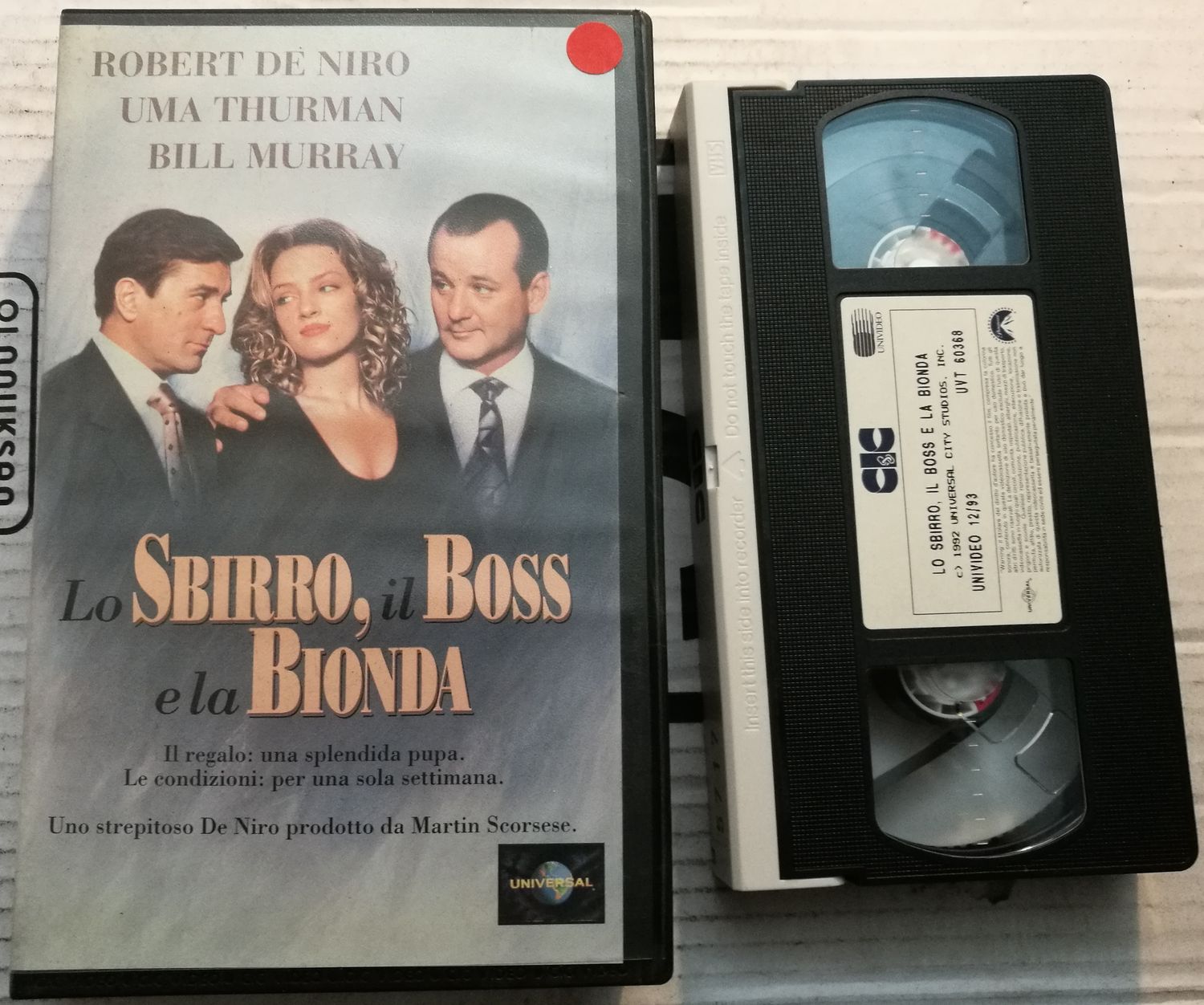 TeknoFilm - VHS – LO SBIRRO, IL BOSS E LA BIONDA di John McNaughton (1993) - CIC TeknoFilm - VHS – LO SBIRRO, IL BOSS E LA BIONDA di John McNaughton (1993) - CIC
