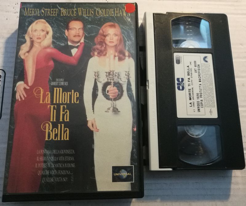 TeknoFilm - VHS – LA MORTE TI FA' BELLA di Robert Zemeckis (1992) - CIC