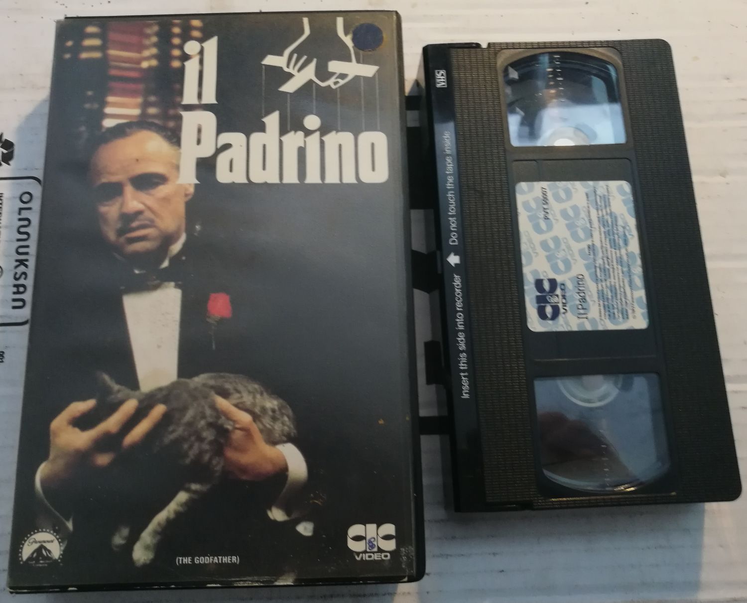 TeknoFilm - VHS – IL PADRINO di Francis Ford Coppola (1972) - CIC TeknoFilm - VHS – IL PADRINO di Francis Ford Coppola (1972) - CIC