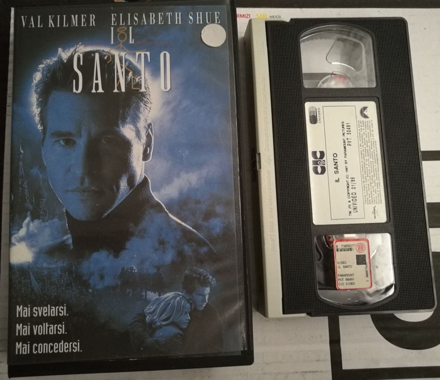 TeknoFilm - VHS – IL SANTO di Phillip Noyce (1997) - CIC TeknoFilm - VHS – IL SANTO di Phillip Noyce (1997) - CIC