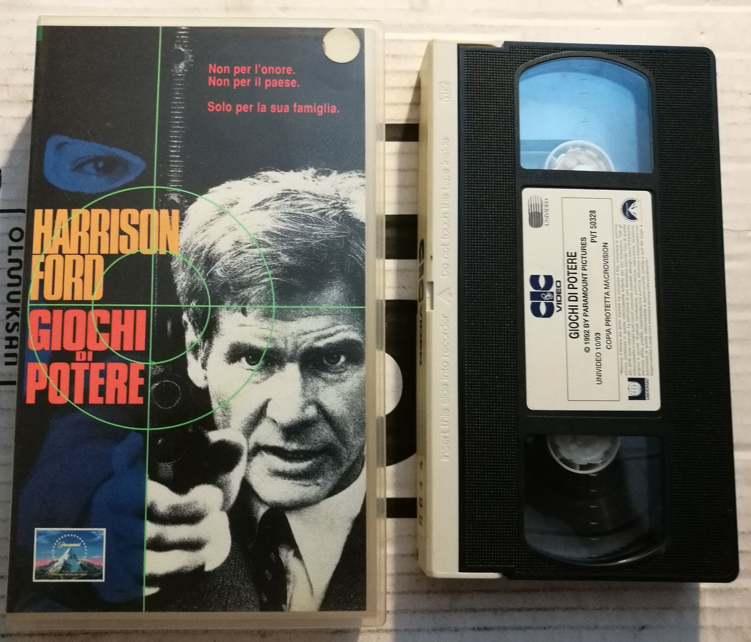 TeknoFilm - VHS – GIOCHI DI POTERE di Phillip Noyce (1992) - CIC TeknoFilm - VHS – GIOCHI DI POTERE di Phillip Noyce (1992) - CIC