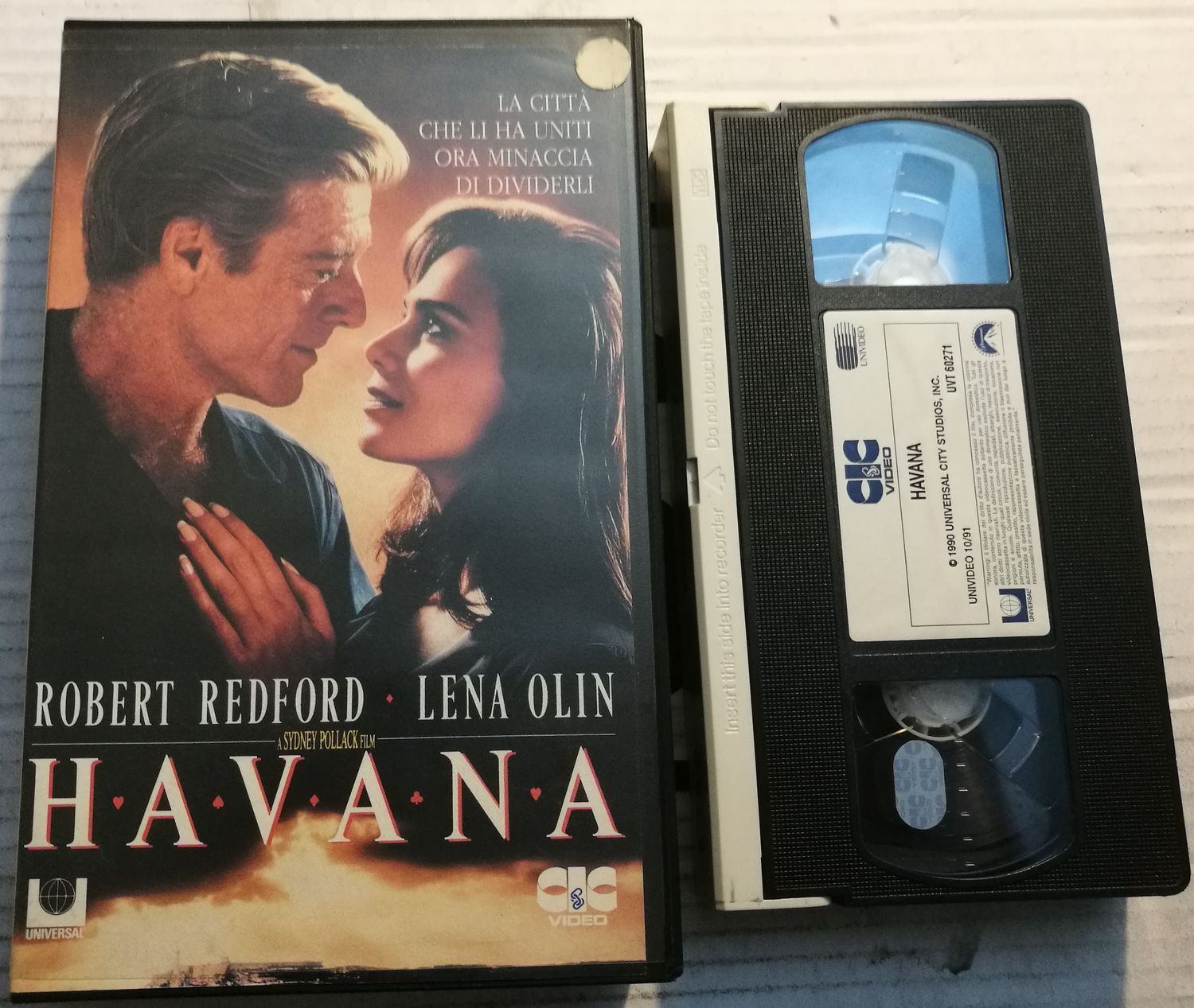TeknoFilm - VHS – HAVANA di Sydney Pollack (1990) - CIC TeknoFilm - VHS – HAVANA di Sydney Pollack (1990) - CIC
