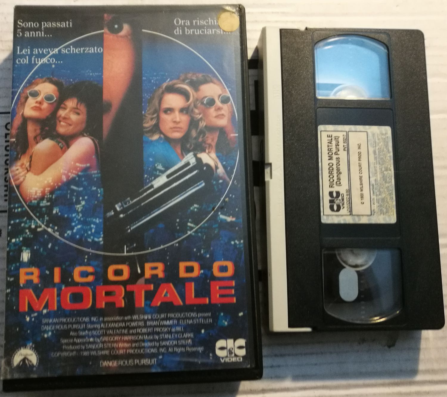 TeknoFilm - VHS – RICORDO MORTALE di Sandor Stern (1989) - CIC (INEDITO IN DVD) TeknoFilm - VHS – RICORDO MORTALE di Sandor Stern (1989) - CIC (INEDITO IN DVD)