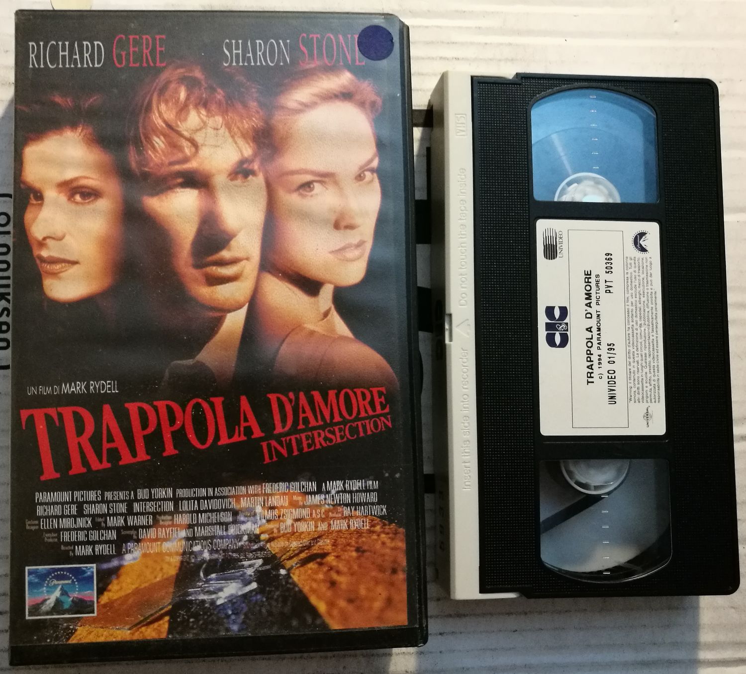 TeknoFilm - VHS – TRAPPOLA D'AMORE di Mark Rydell (1994) - CIC TeknoFilm - VHS – TRAPPOLA D'AMORE di Mark Rydell (1994) - CIC