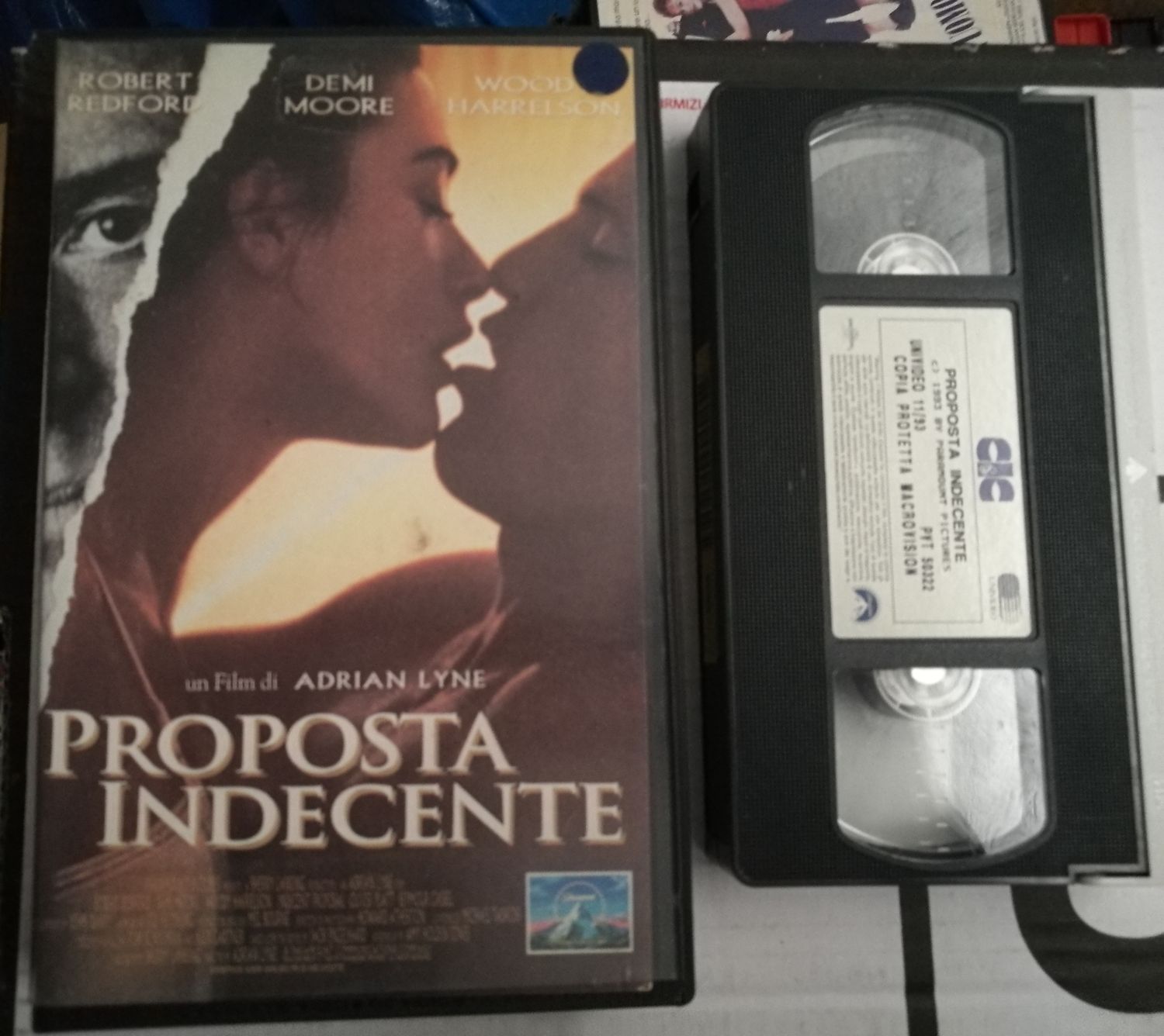 TeknoFilm - VHS – PROPOSTA INDECENTE di Adrian Lyne (1993) - CIC TeknoFilm - VHS – PROPOSTA INDECENTE di Adrian Lyne (1993) - CIC