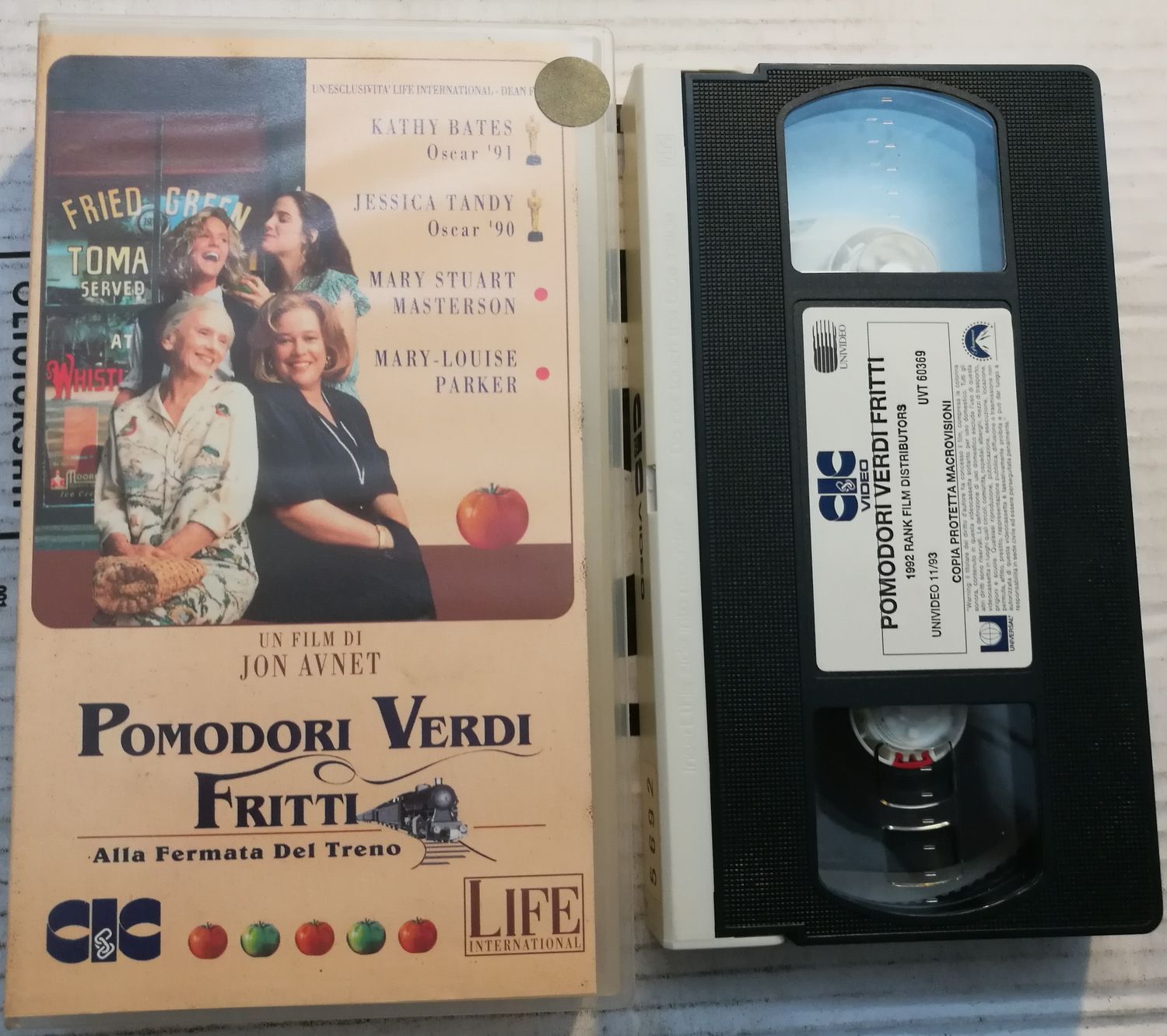 TeknoFilm - VHS – POMODORI VERDI FRITTI ALLA FERMATA DEL TRENO di Jon Avnet (1991) - CIC TeknoFilm - VHS – POMODORI VERDI FRITTI ALLA FERMATA DEL TRENO di Jon Avnet (1991) - CIC