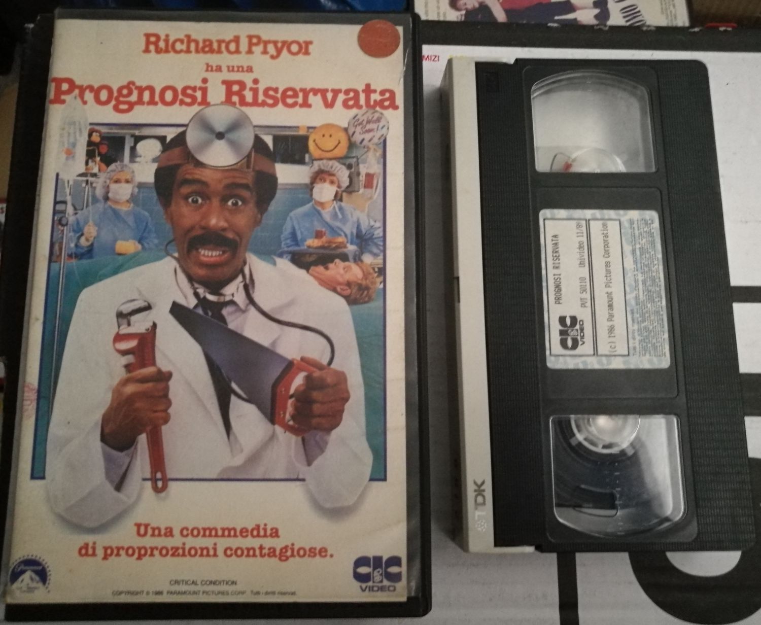 TeknoFilm - VHS – PROGNOSI RISERVATA di Michael Apted (1987) - CIC TeknoFilm - VHS – PROGNOSI RISERVATA di Michael Apted (1987) - CIC