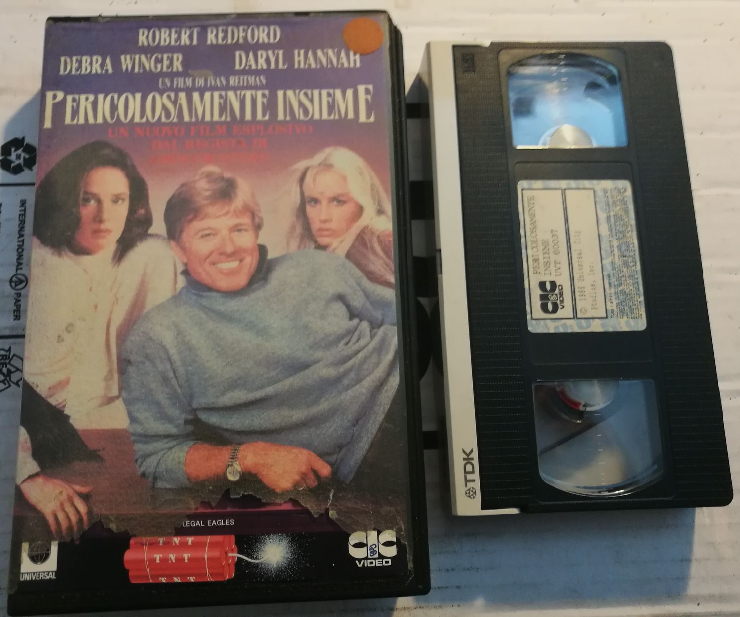 TeknoFilm - VHS – PERICOLOSAMENTE INSIEME di Ivan Reitman (1986) - CIC TeknoFilm - VHS – PERICOLOSAMENTE INSIEME di Ivan Reitman (1986) - CIC