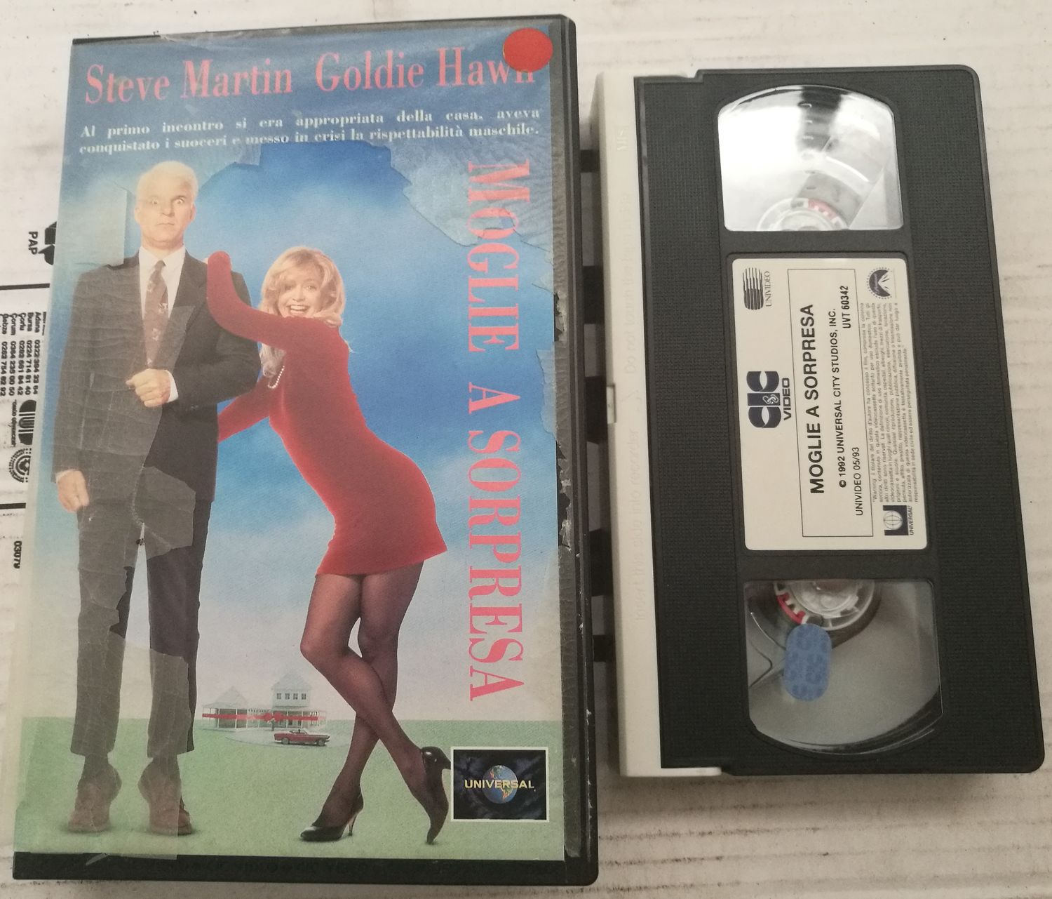 TeknoFilm - VHS – MOGLIE A SORPRESA di Frank Oz (1992) - CIC TeknoFilm - VHS – MOGLIE A SORPRESA di Frank Oz (1992) - CIC