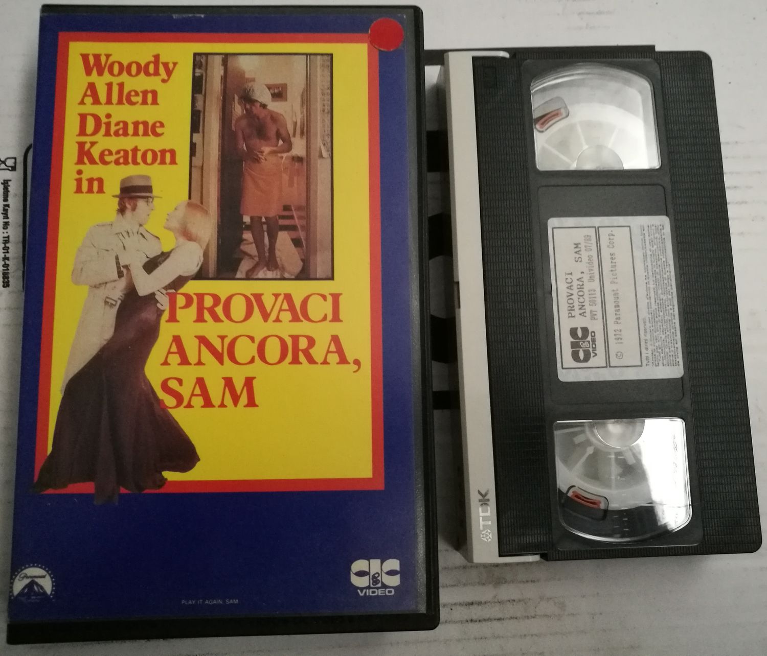 TeknoFilm - VHS – PROVACI ANCORA SAM di Herbert Ross (1972) - CIC TeknoFilm - VHS – PROVACI ANCORA SAM di Herbert Ross (1972) - CIC