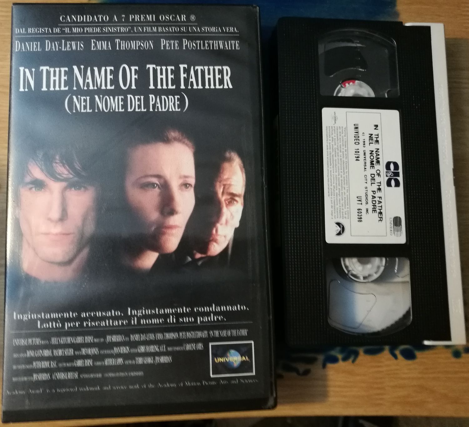 TeknoFilm - VHS – NEL NOME DEL PADRE di Jim Sheridan (1993) - CIC TeknoFilm - VHS – NEL NOME DEL PADRE di Jim Sheridan (1993) - CIC