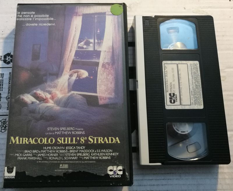 TeknoFilm - VHS – MIRACOLO SULL'8° STRADA di Matthew Robbins (1987) - CIC