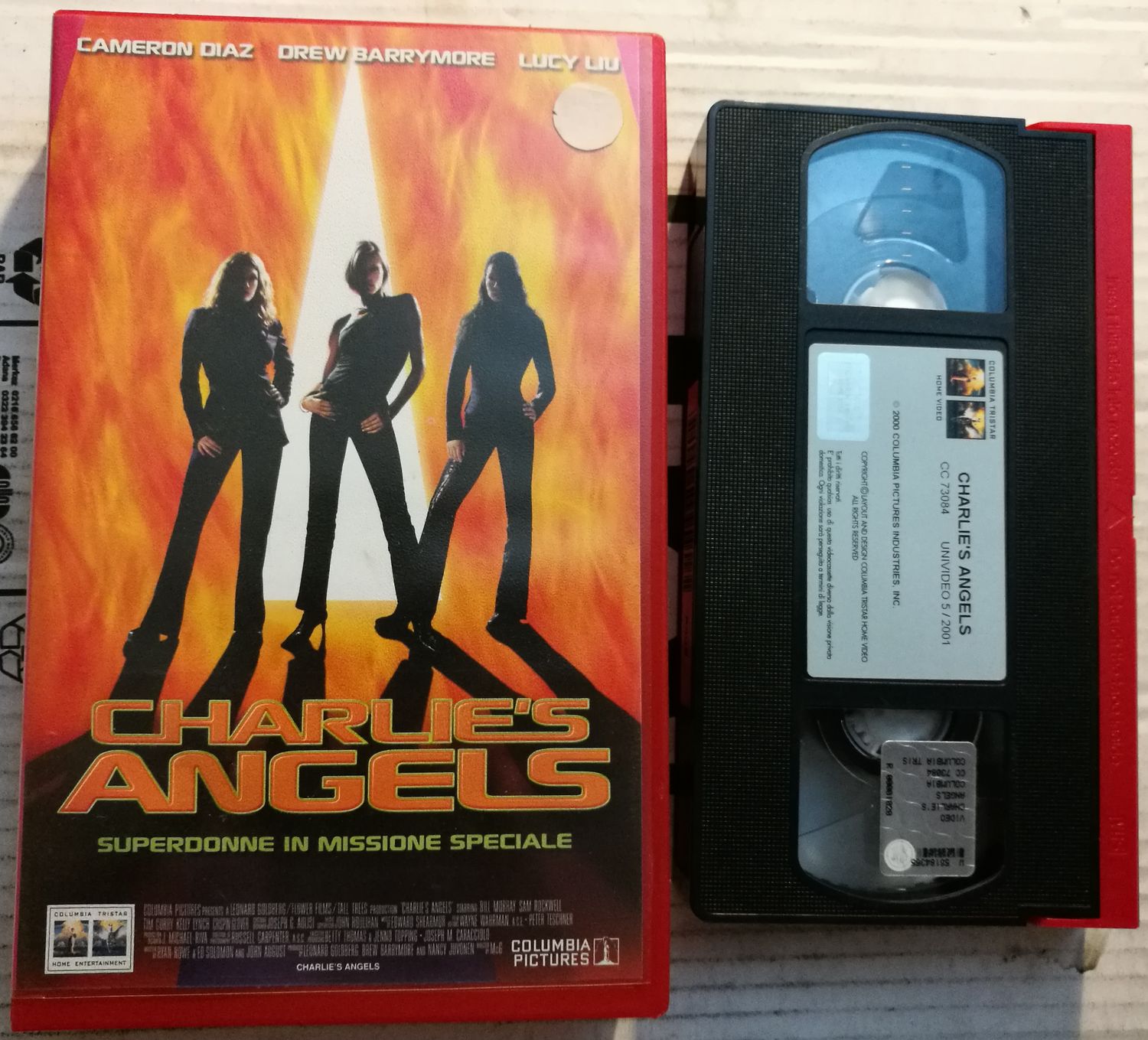 TeknoFilm - VHS – CHARLIE'S ANGEL di McG (2000) - COLUMBIA TRISTAR TeknoFilm - VHS – CHARLIE'S ANGEL di McG (2000) - COLUMBIA TRISTAR