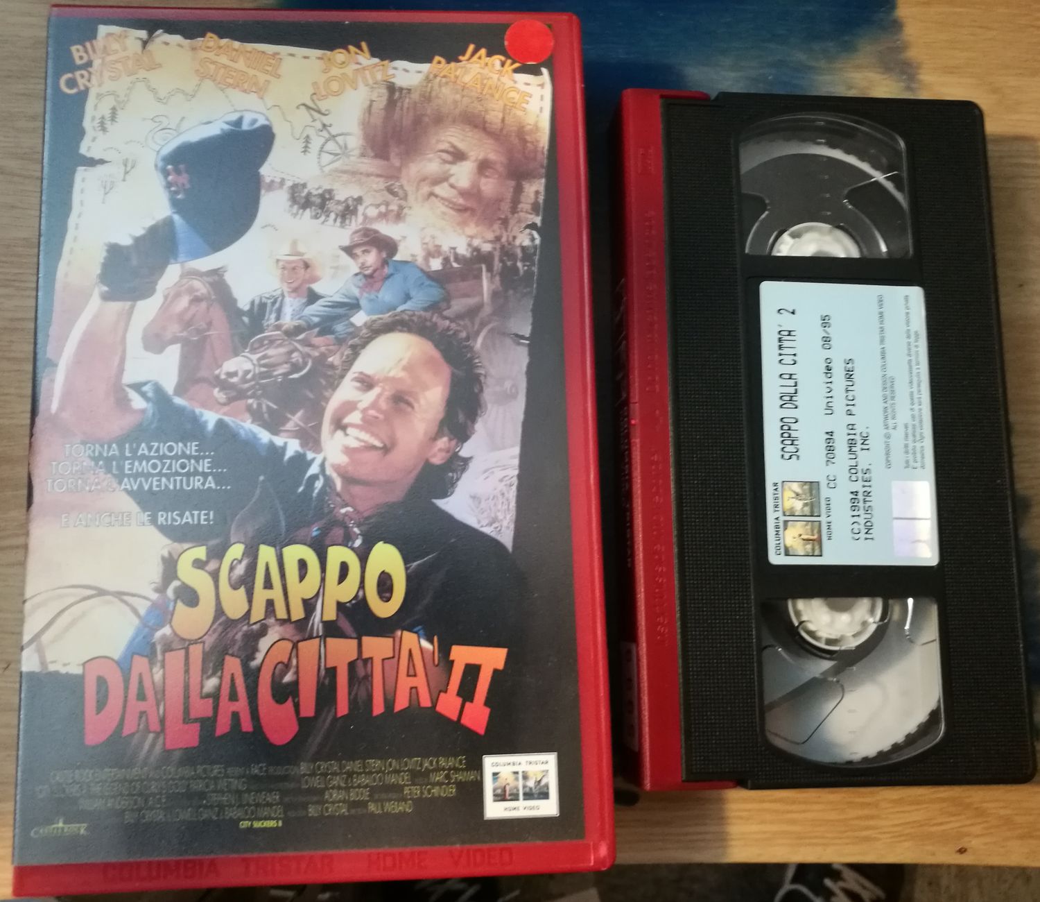 TeknoFilm - VHS – SCAPPO DALLA CITTA' 2 di Paul Weiland (1994) - COLUMBIA TRISTAR TeknoFilm - VHS – SCAPPO DALLA CITTA' 2 di Paul Weiland (1994) - COLUMBIA TRISTAR